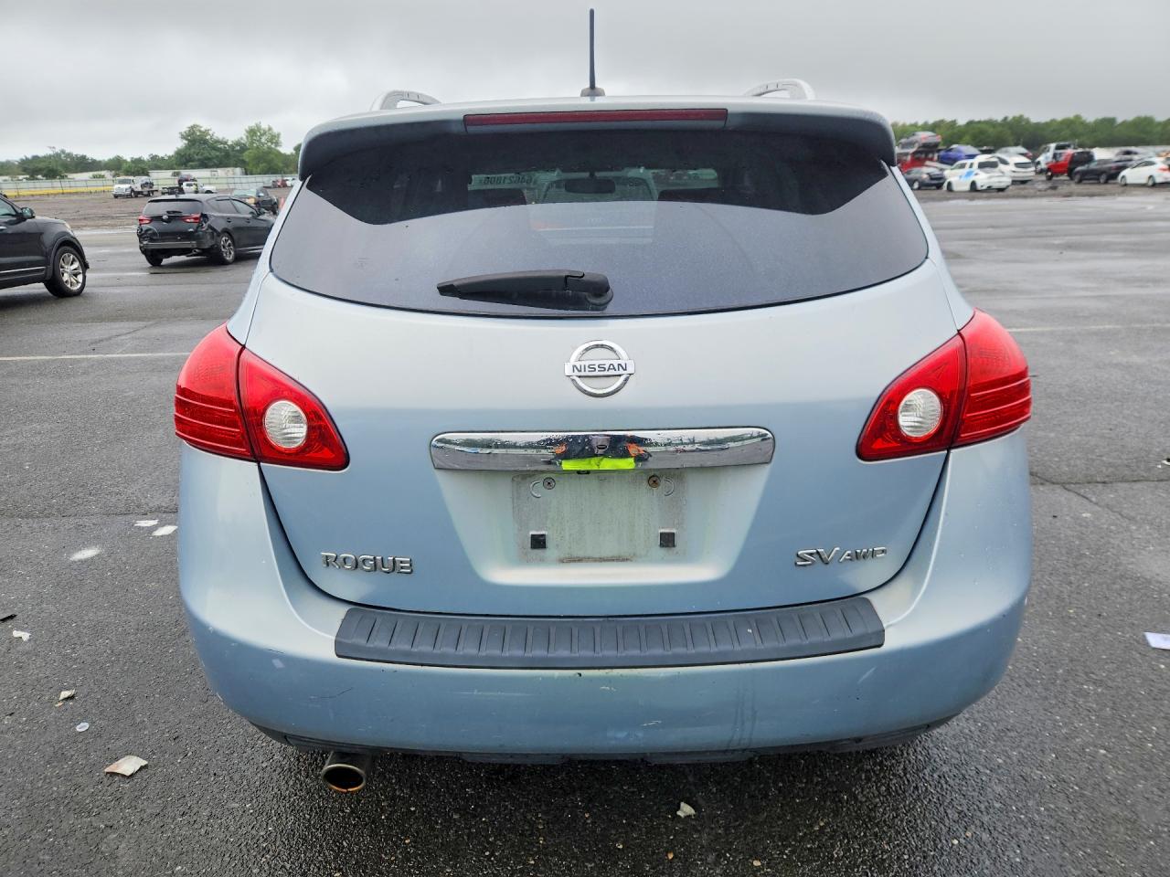 2011 Nissan Rogue S Blue vin: JN8AS5MV7BW288475