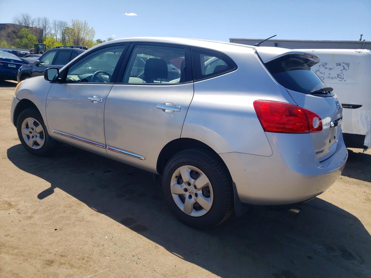 2011 Nissan Rogue S Silver vin: JN8AS5MV7BW312838