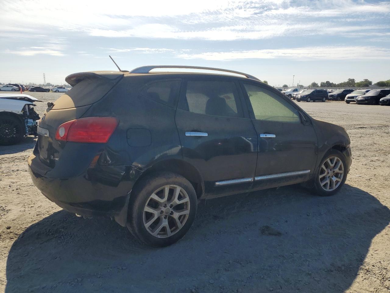 2011 Nissan Rogue S Черный vin: JN8AS5MV7BW312936