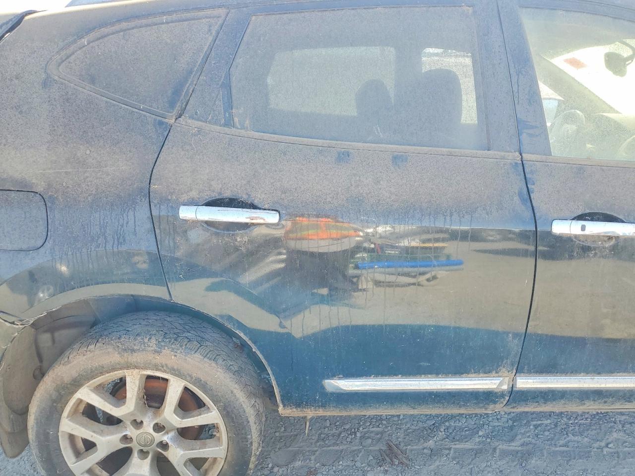 2011 Nissan Rogue S Черный vin: JN8AS5MV7BW312936