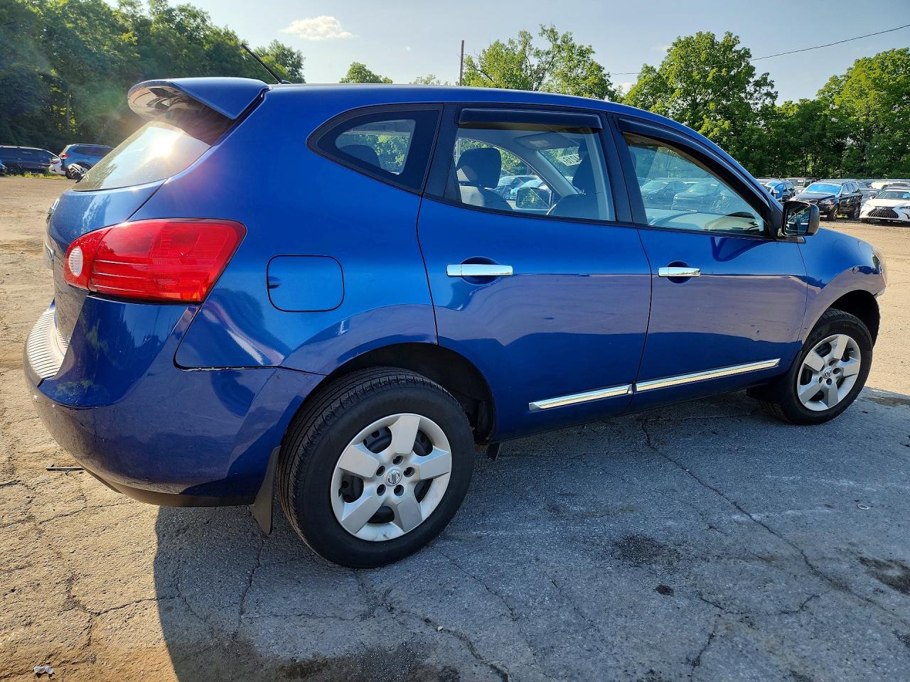 2011 Nissan Rogue S Blue vin: JN8AS5MV7BW314718