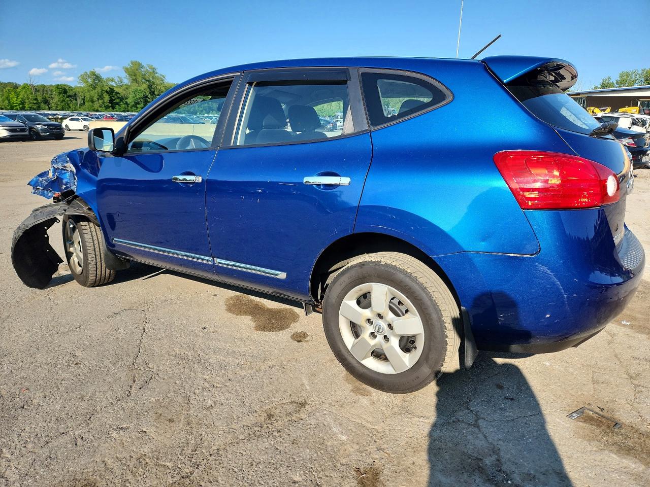 2011 Nissan Rogue S Blue vin: JN8AS5MV7BW314718