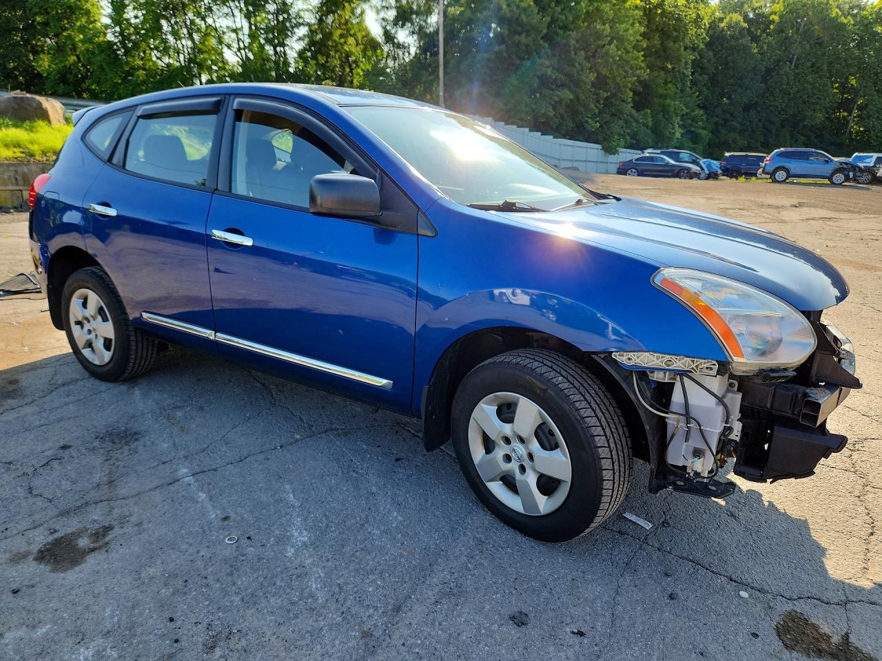 2011 Nissan Rogue S Blue vin: JN8AS5MV7BW314718