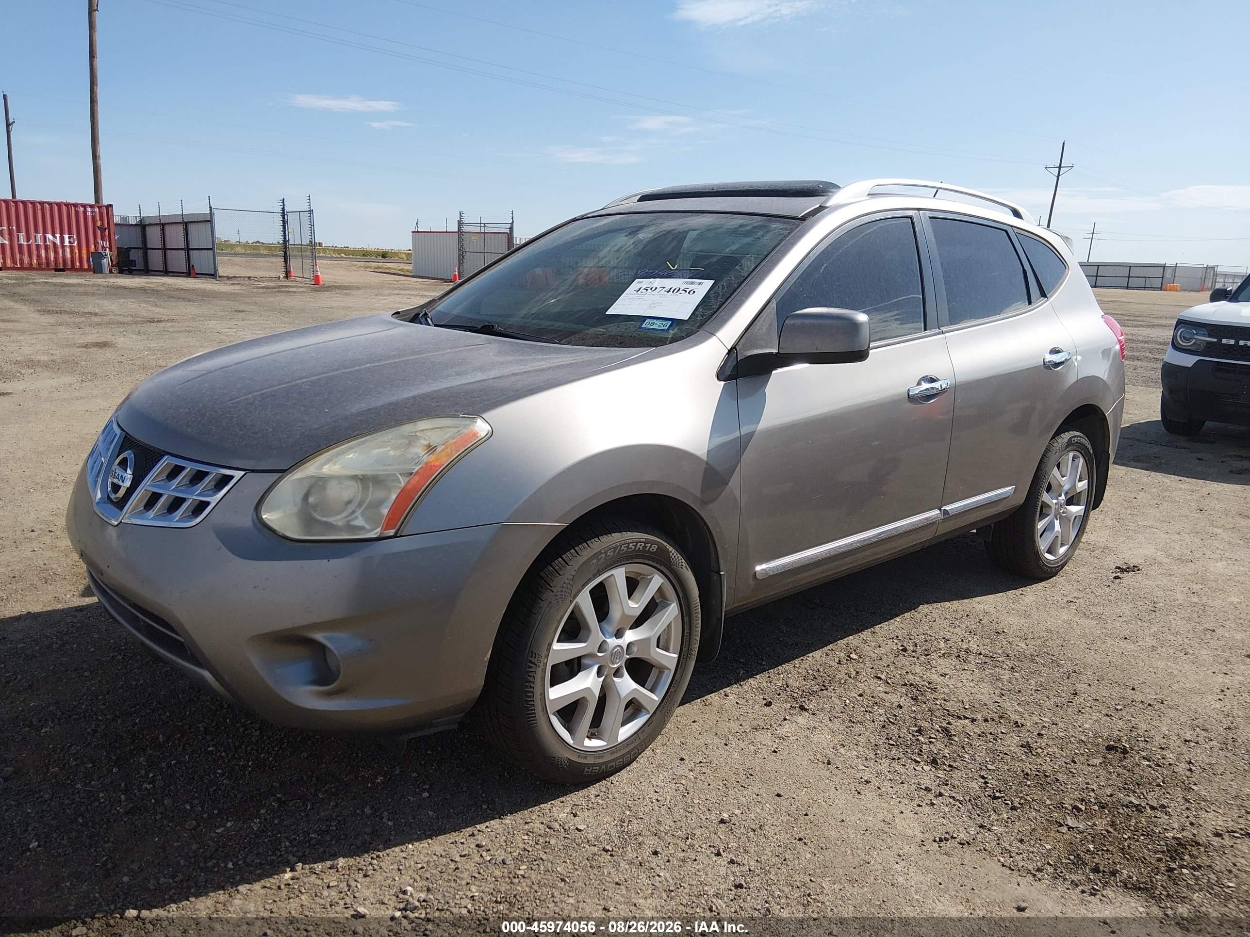 2011 Nissan Rogue Sv Silver vin: JN8AS5MV7BW663085