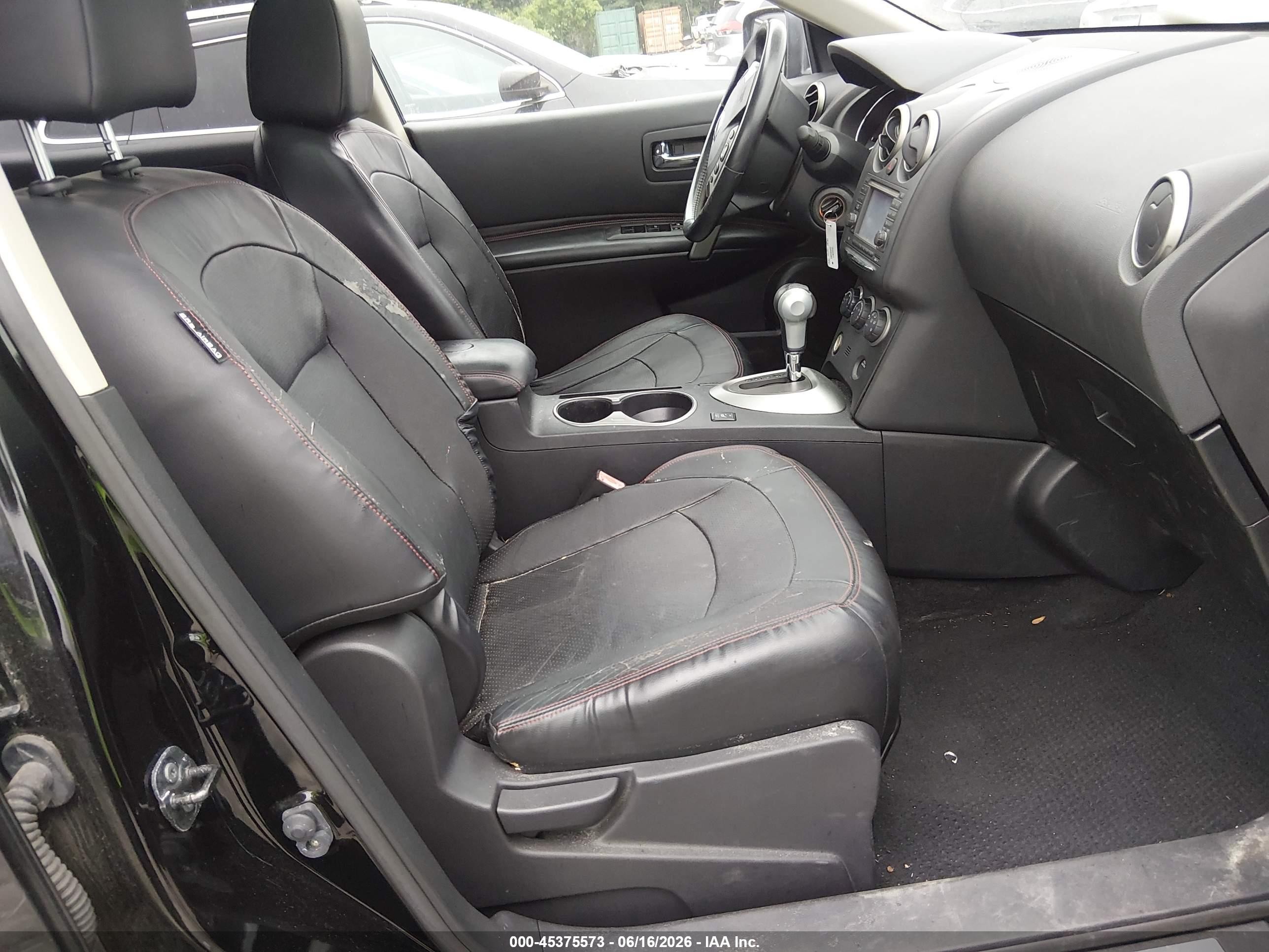 2011 Nissan Rogue Sv Black vin: JN8AS5MV7BW667184