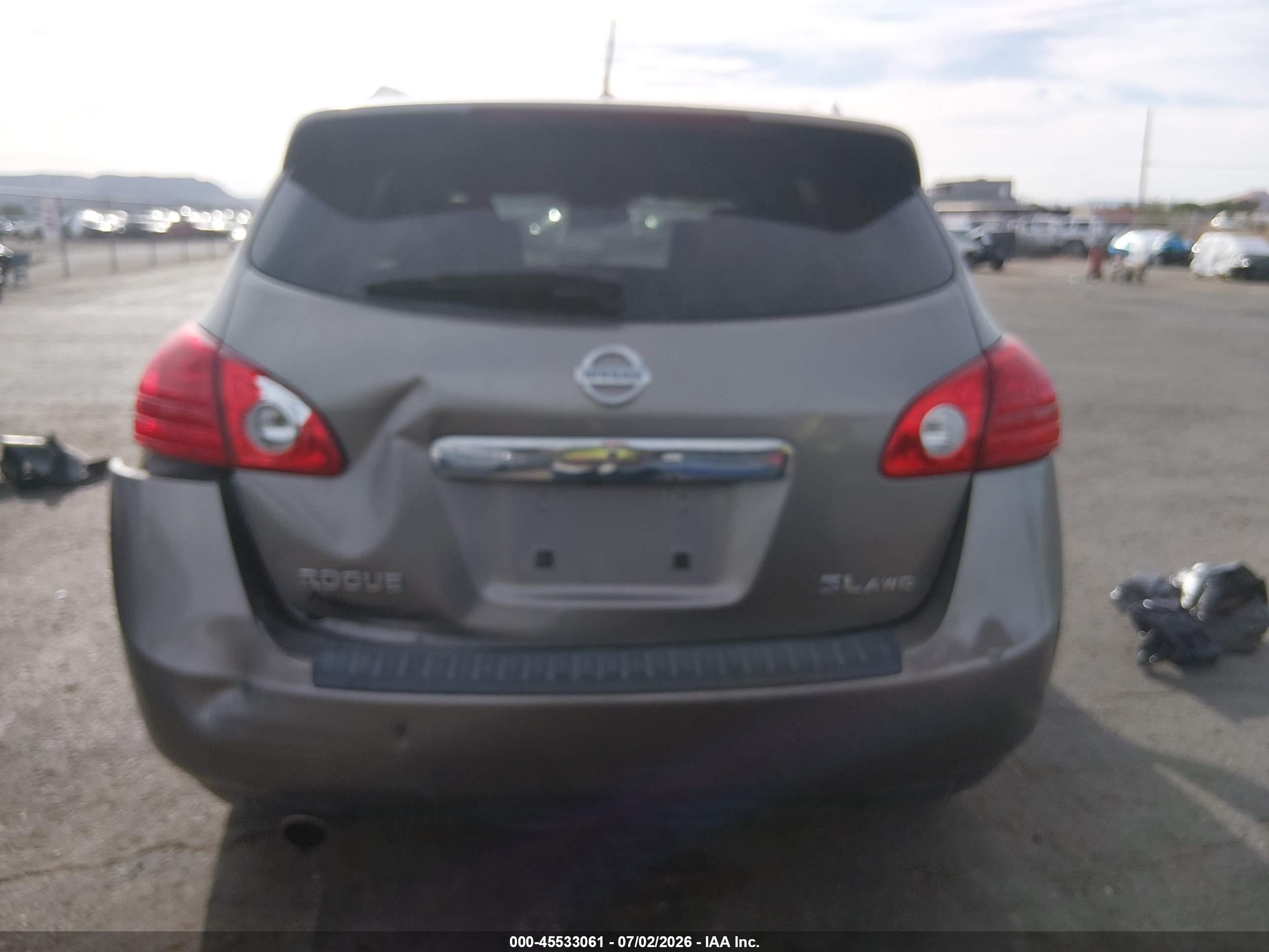 2011 Nissan Rogue Sv Gray vin: JN8AS5MV7BW670117