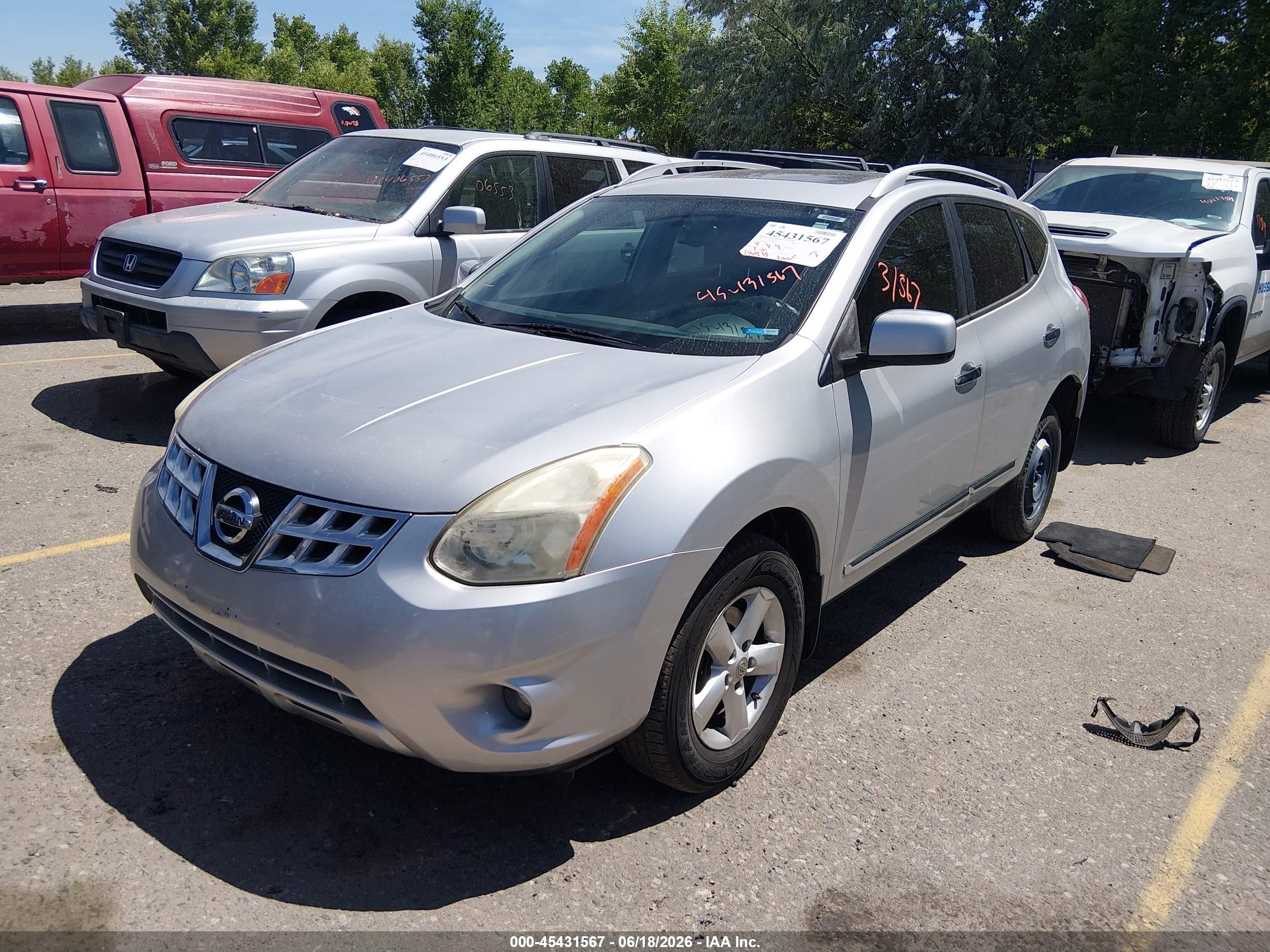 2011 Nissan Rogue Sl Gray vin: JN8AS5MV7BW670859