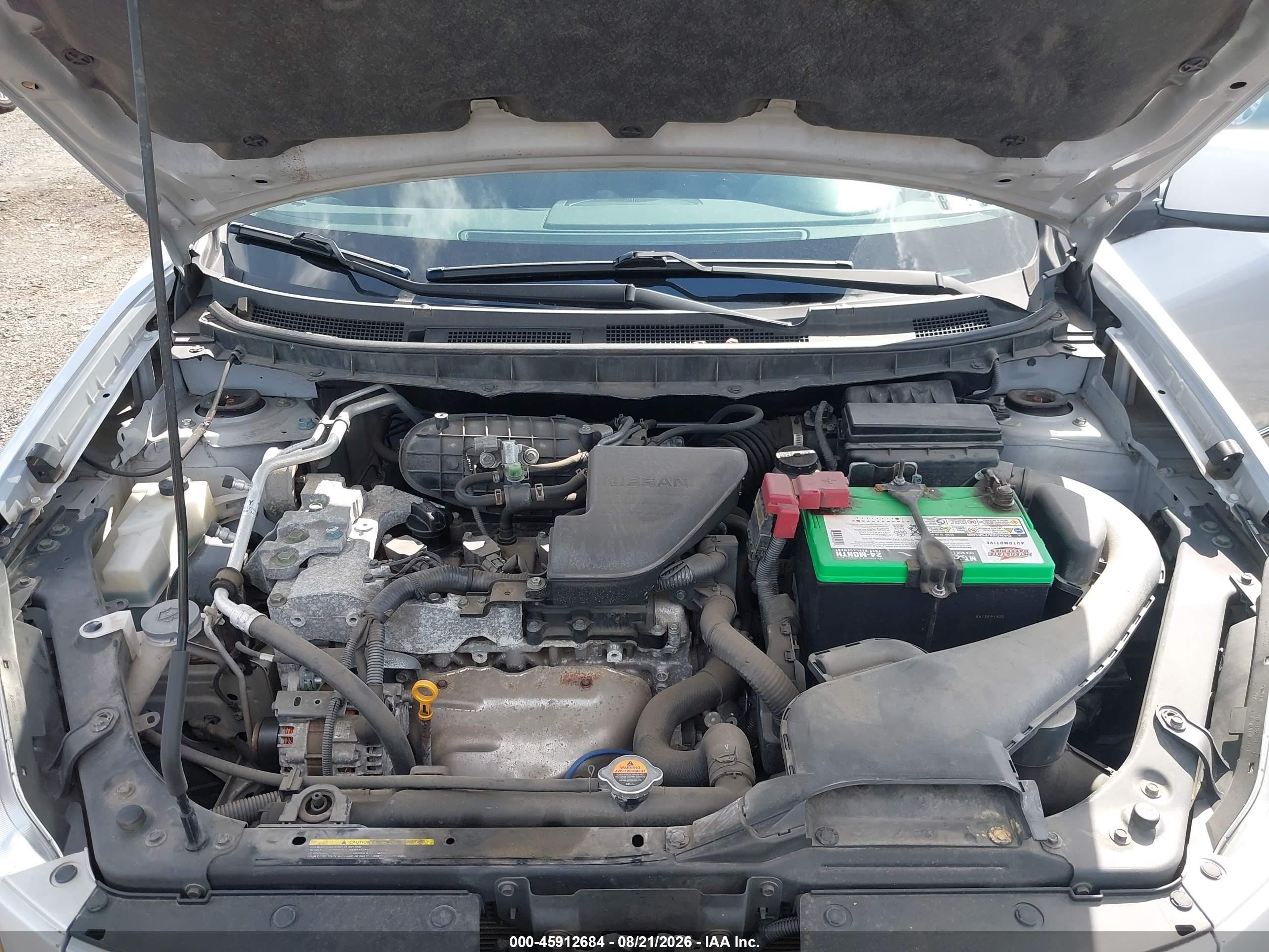 2011 Nissan Rogue Sv Silver vin: JN8AS5MV7BW672823