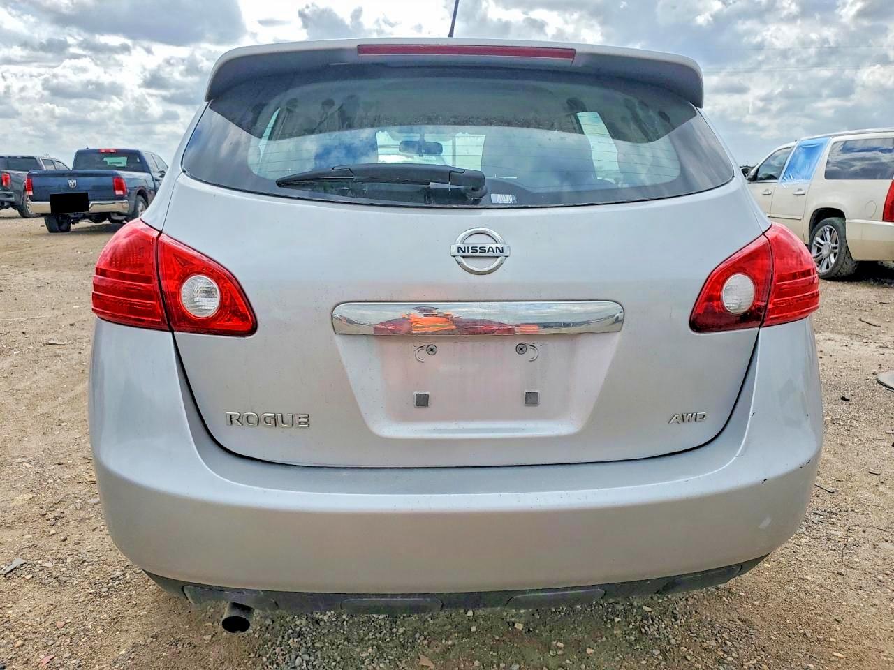 2011 Nissan Rogue S White vin: JN8AS5MV7BW679934