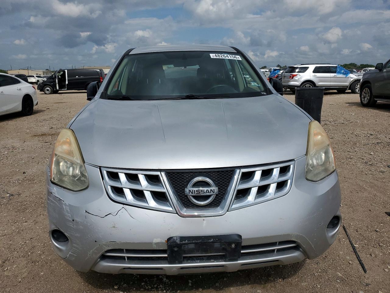 2011 Nissan Rogue S White vin: JN8AS5MV7BW679934