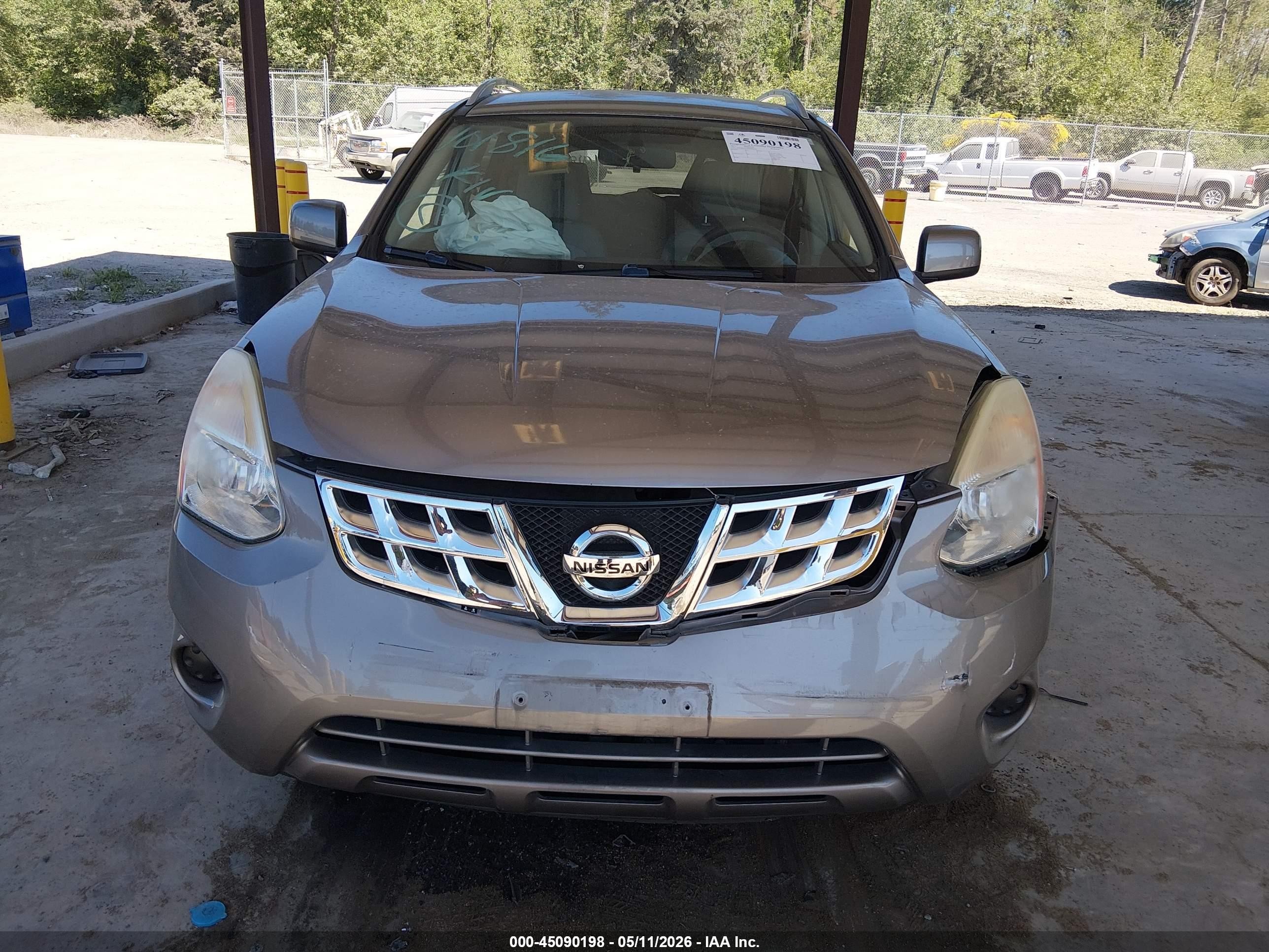 2011 Nissan Rogue Sv Gray vin: JN8AS5MV7BW689220