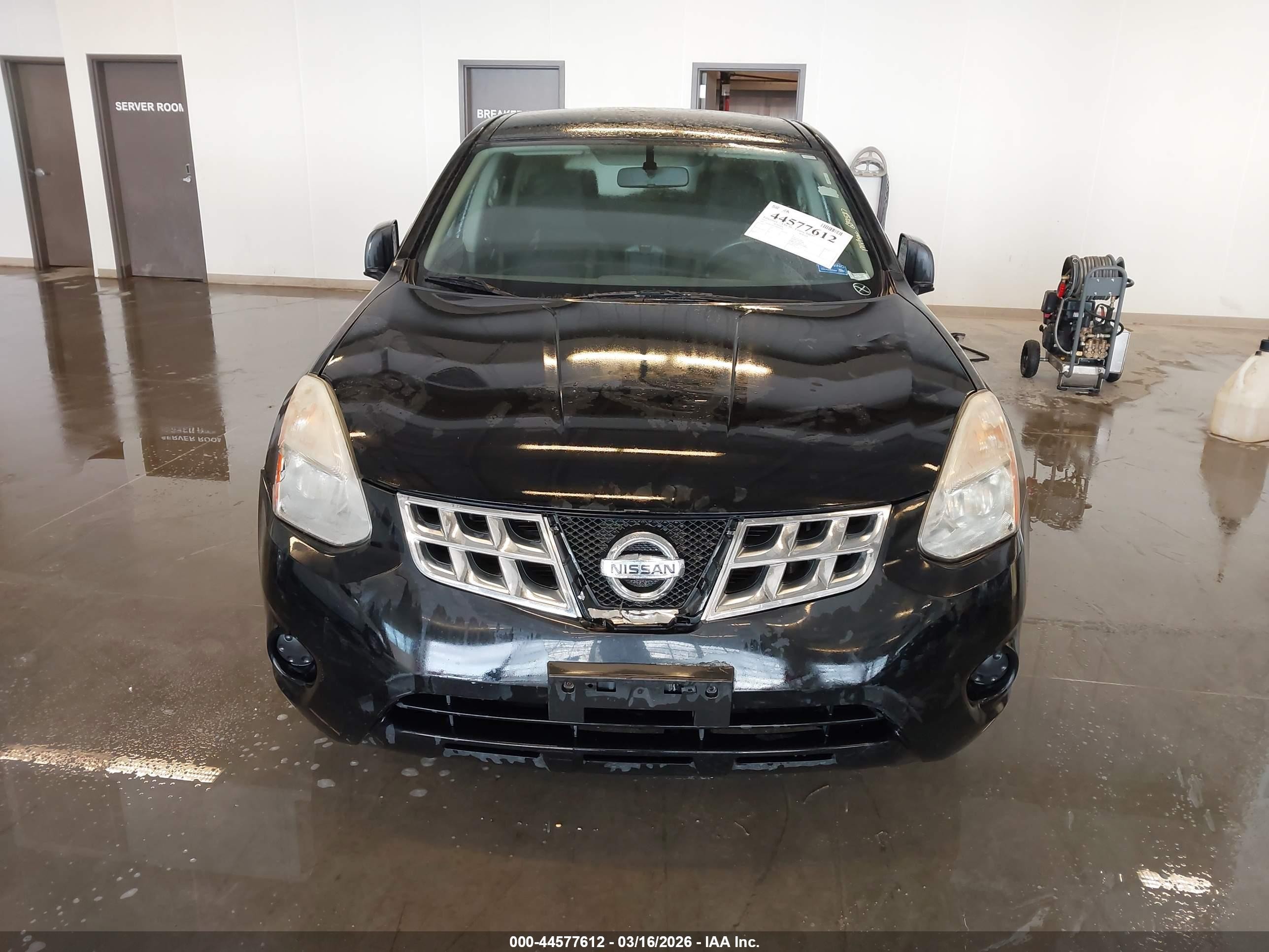 2011 Nissan Rogue S Black vin: JN8AS5MV7BW689587