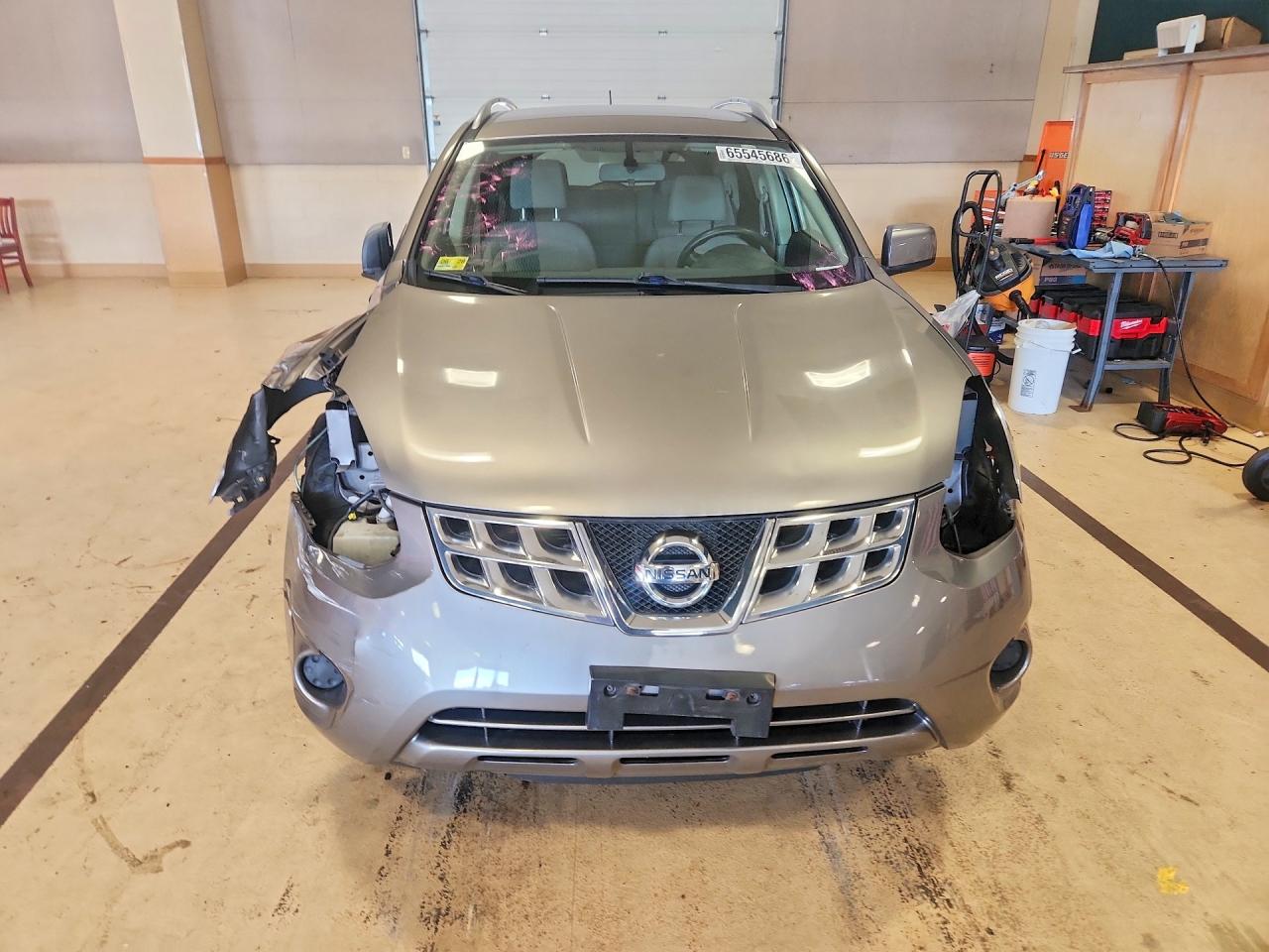 2012 Nissan Rogue S Gray vin: JN8AS5MV7CW352600