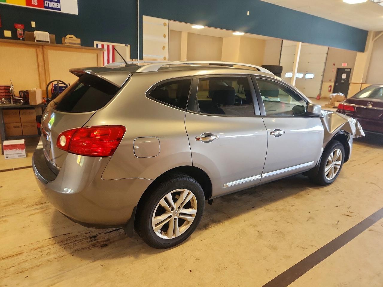 2012 Nissan Rogue S Gray vin: JN8AS5MV7CW352600