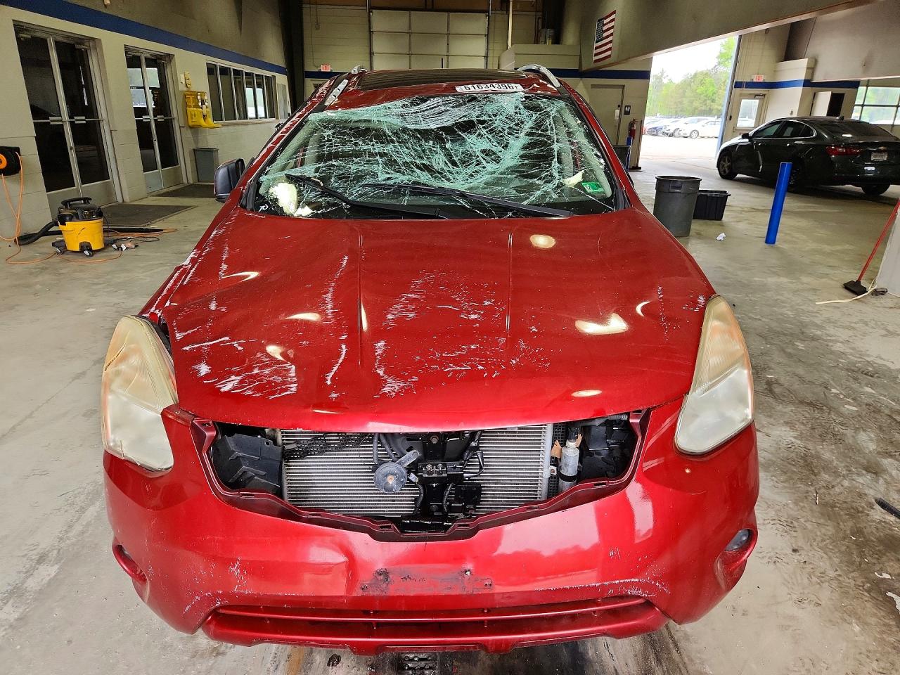 2012 Nissan Rogue Burgundy vin: JN8AS5MV7CW361569