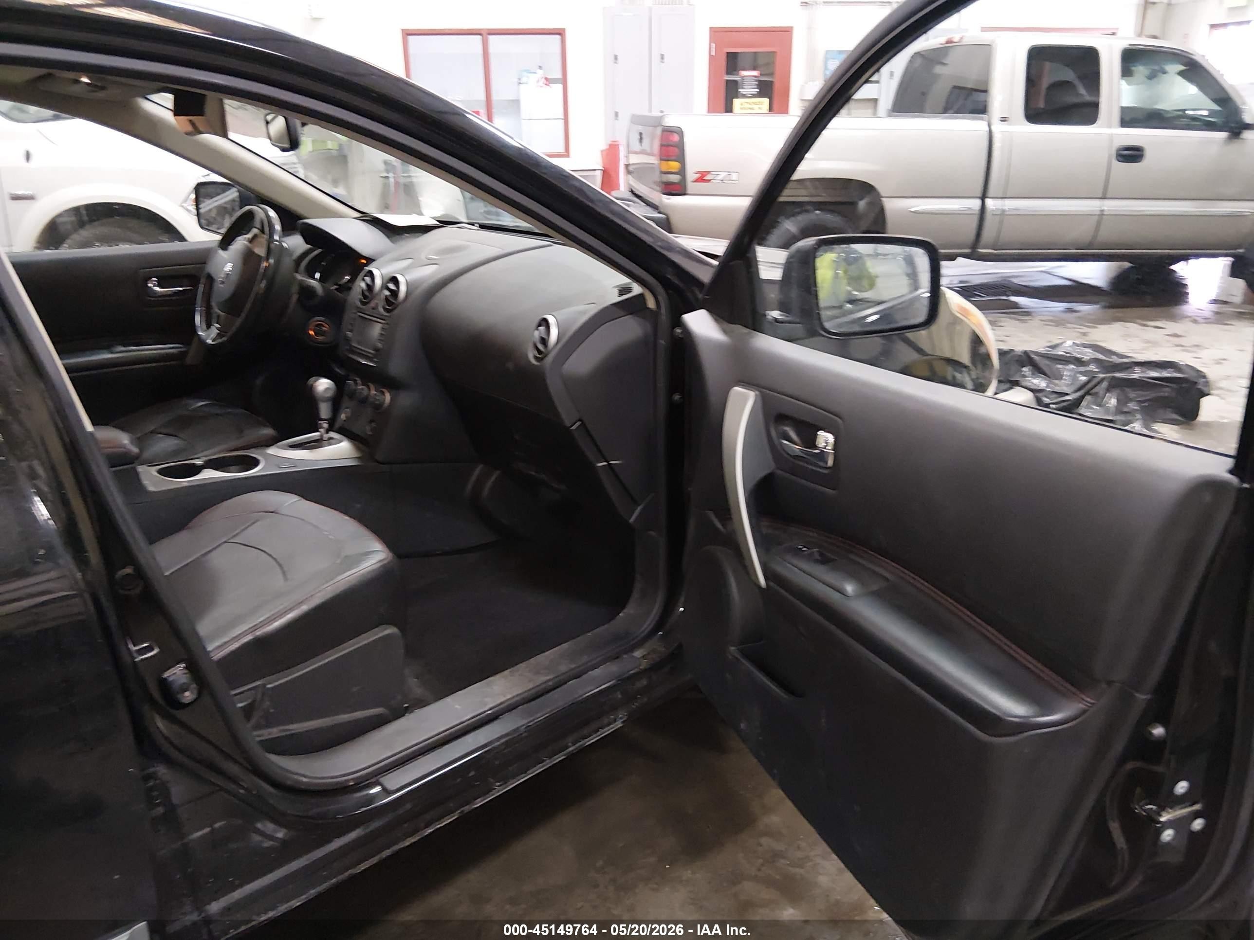 2012 Nissan Rogue Sv W/sl Pkg Black vin: JN8AS5MV7CW363094
