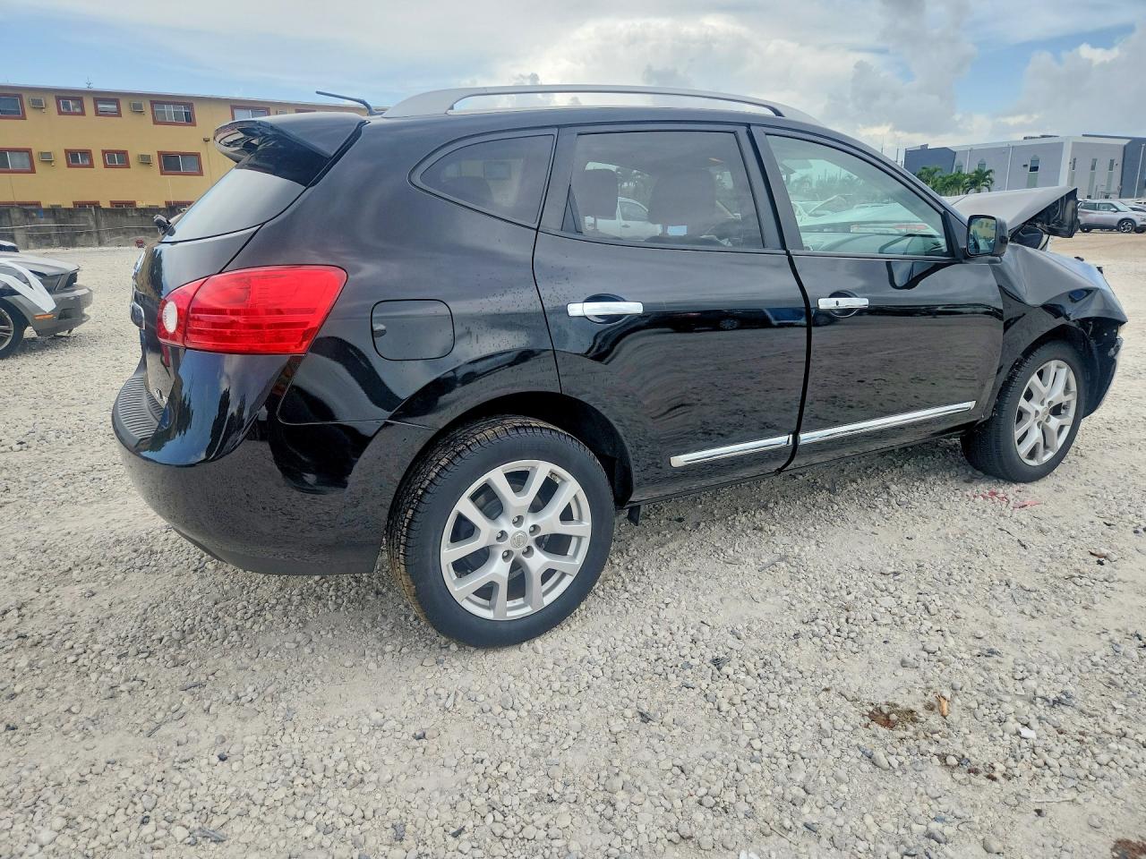 2012 Nissan Rogue S/sv Black vin: JN8AS5MV7CW363340