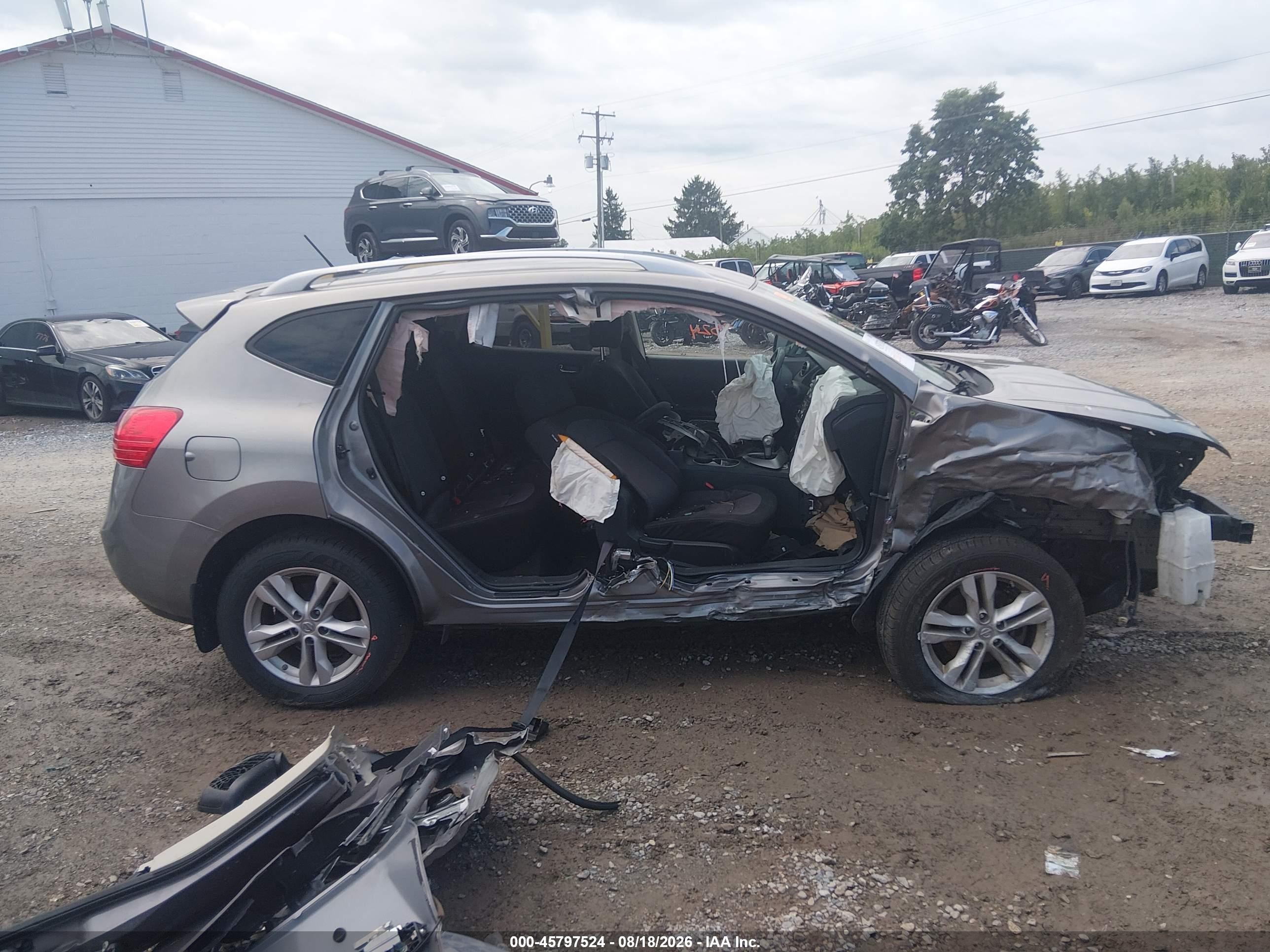 2012 Nissan Rogue Sv Silver vin: JN8AS5MV7CW365380