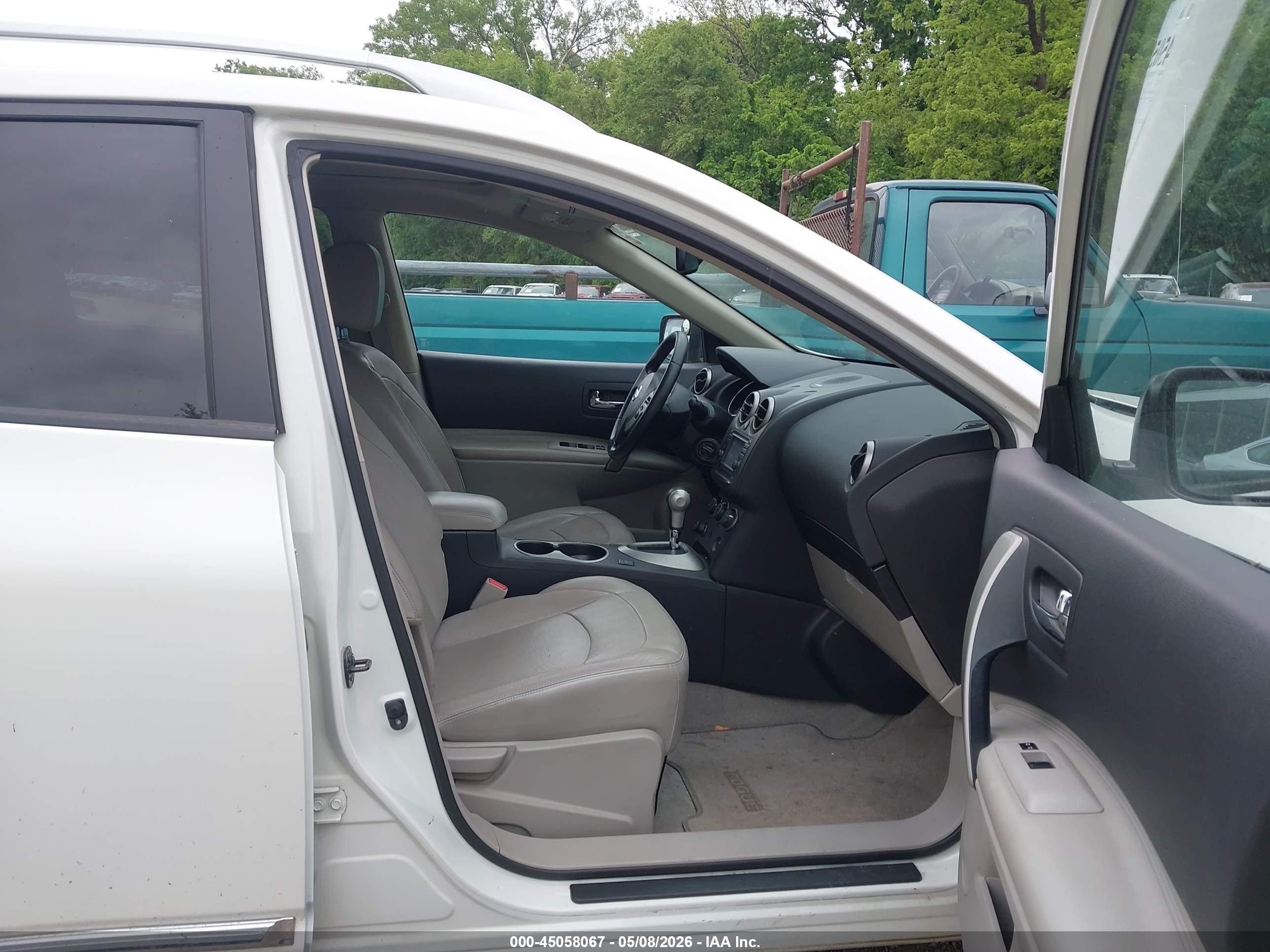 2012 Nissan Rogue Sv W/sl Pkg White vin: JN8AS5MV7CW367727