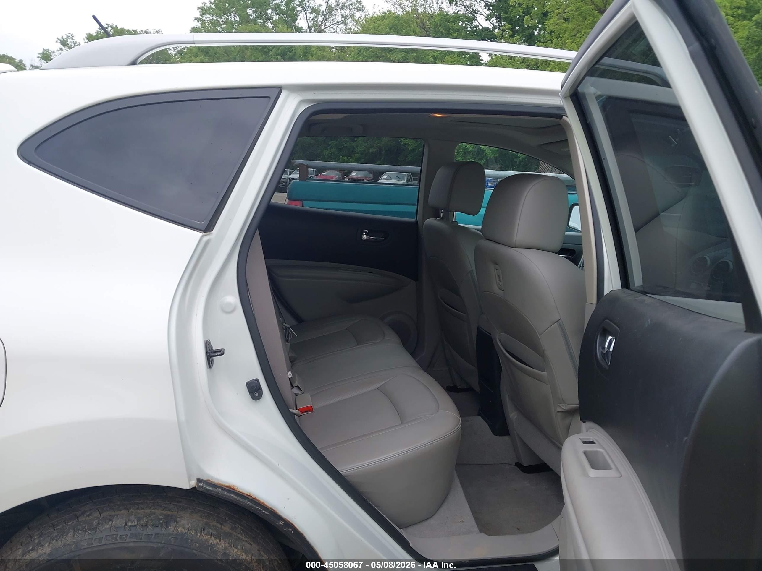2012 Nissan Rogue Sv W/sl Pkg White vin: JN8AS5MV7CW367727