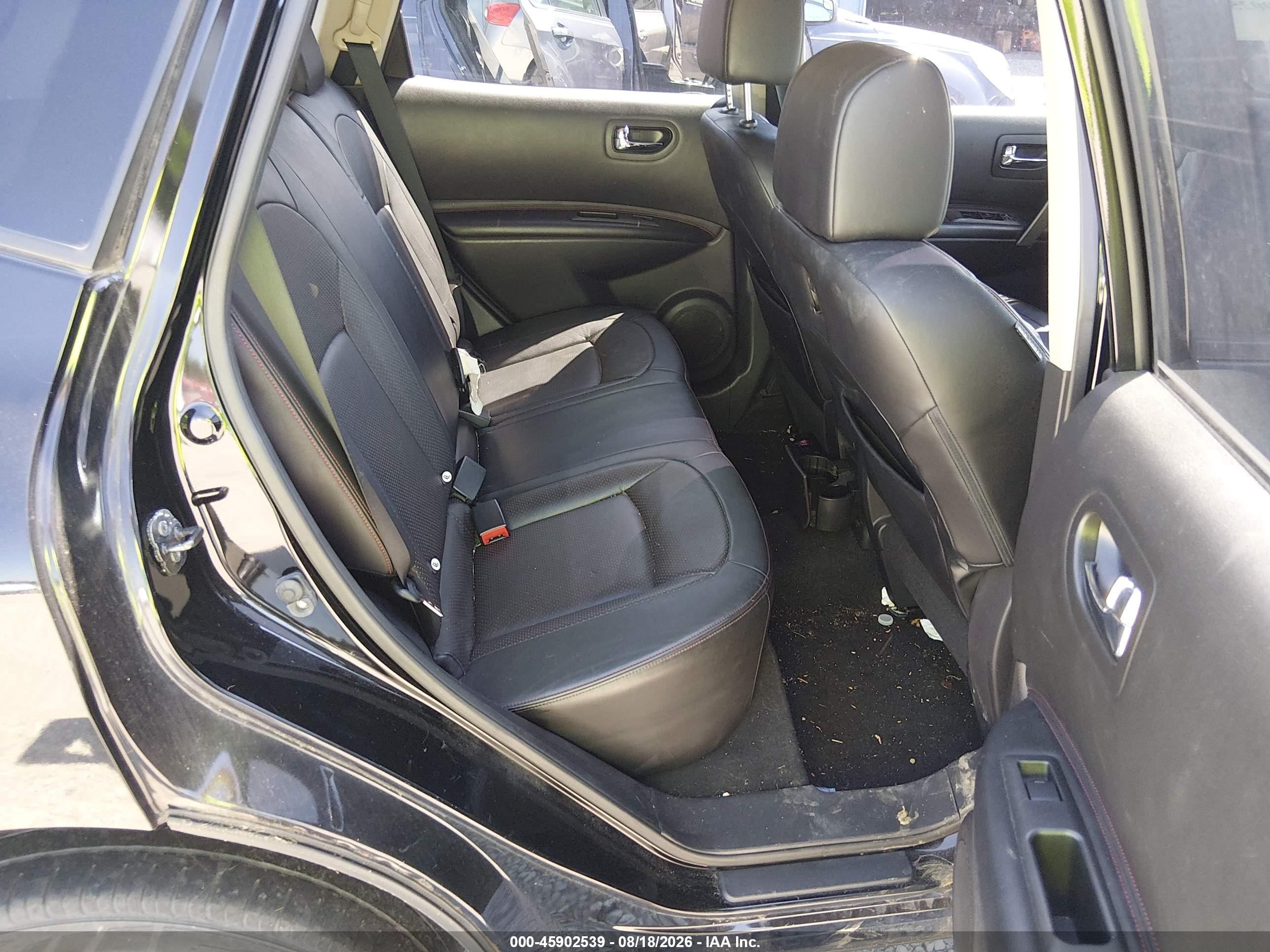 2012 Nissan Rogue Sv W/sl Pkg Black vin: JN8AS5MV7CW371051