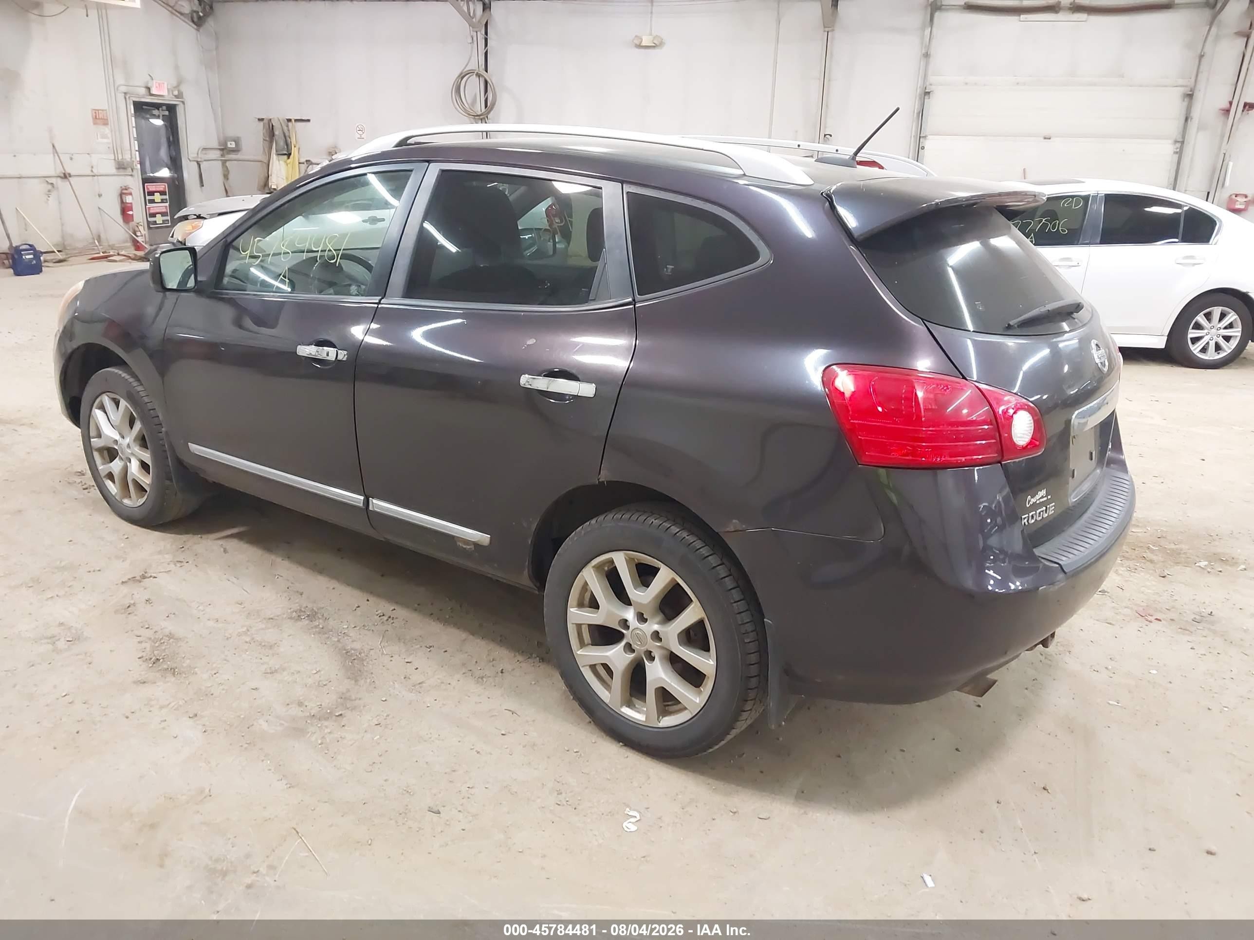 2012 Nissan Rogue Sv W/sl Pkg Gray vin: JN8AS5MV7CW372040