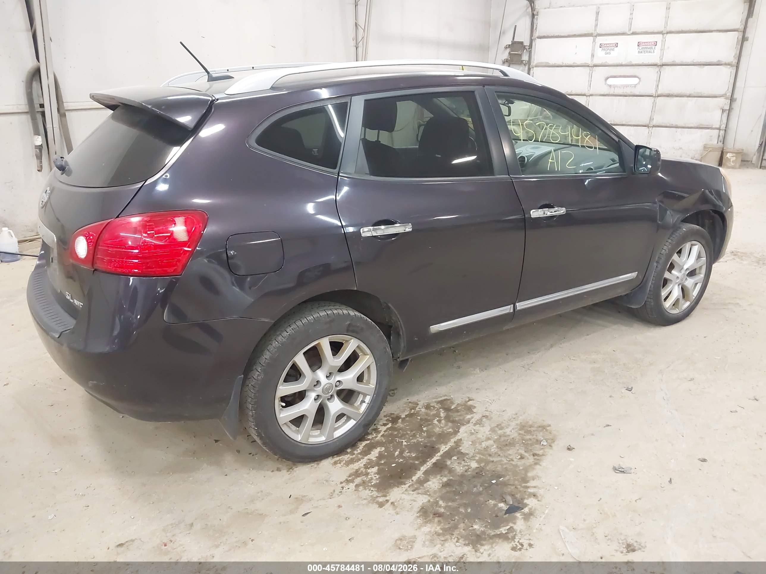 2012 Nissan Rogue Sv W/sl Pkg Gray vin: JN8AS5MV7CW372040