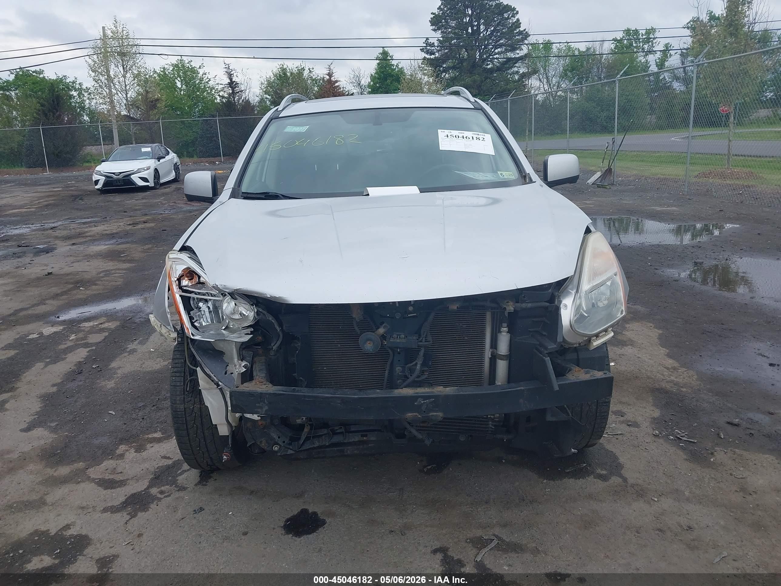 2012 Nissan Rogue Sv W/sl Pkg Silver vin: JN8AS5MV7CW372278