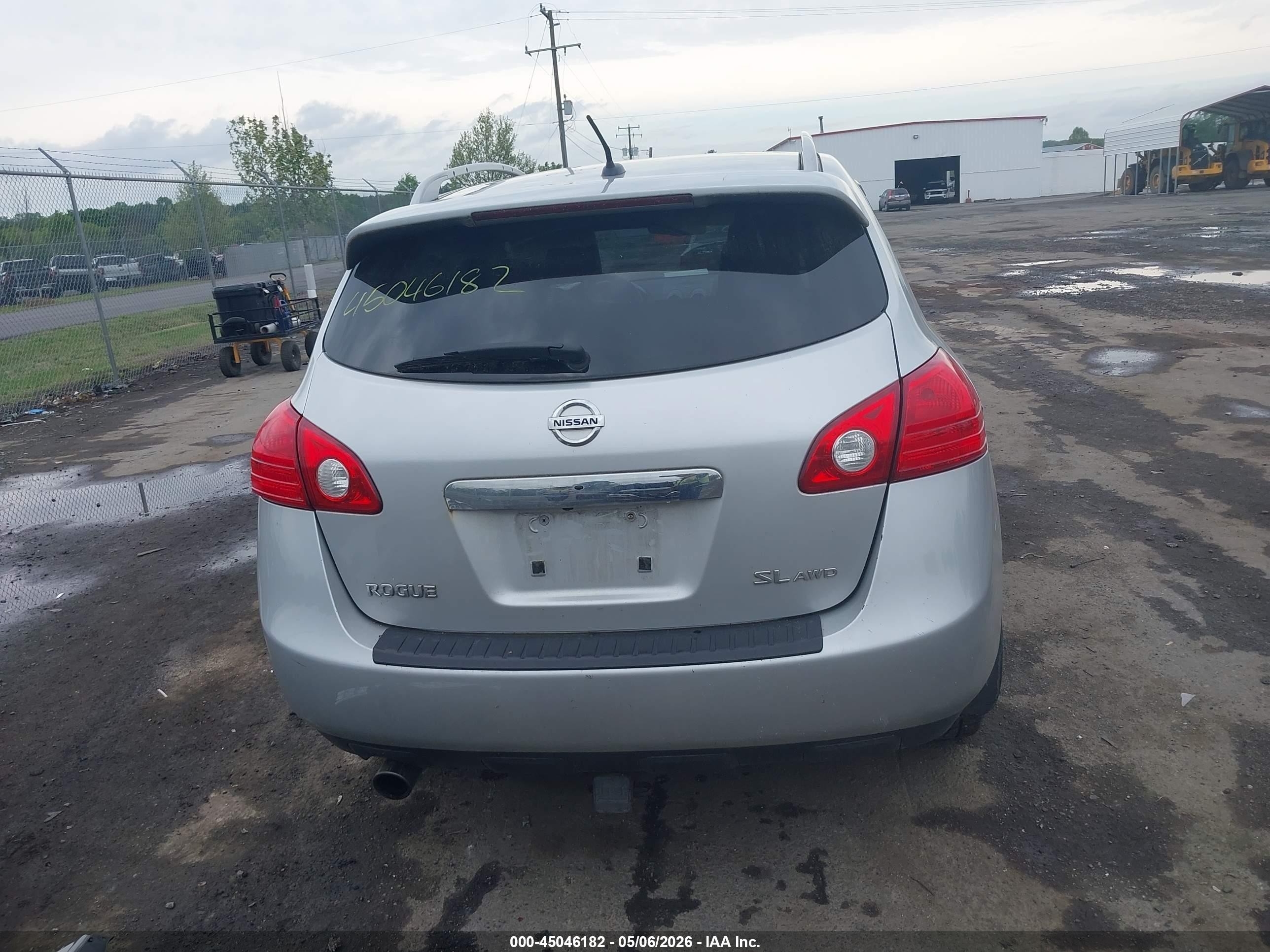 2012 Nissan Rogue Sv W/sl Pkg Silver vin: JN8AS5MV7CW372278