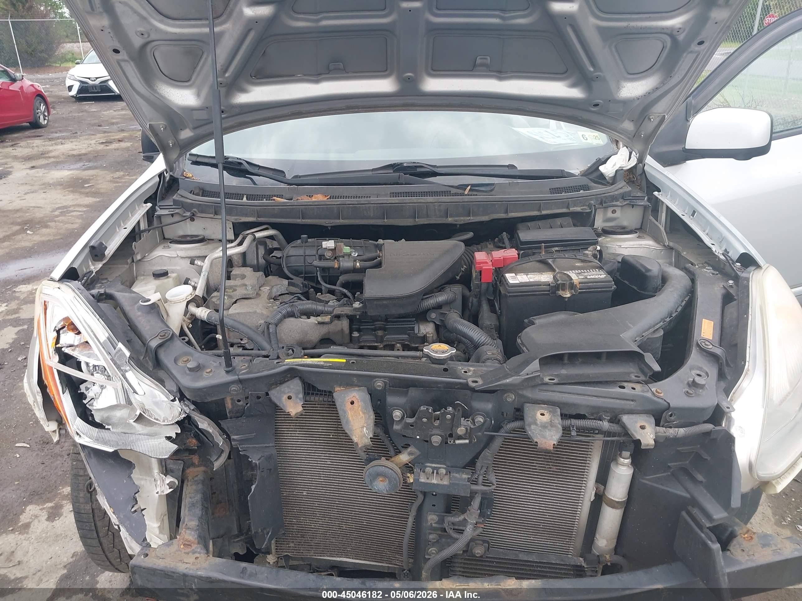 2012 Nissan Rogue Sv W/sl Pkg Silver vin: JN8AS5MV7CW372278
