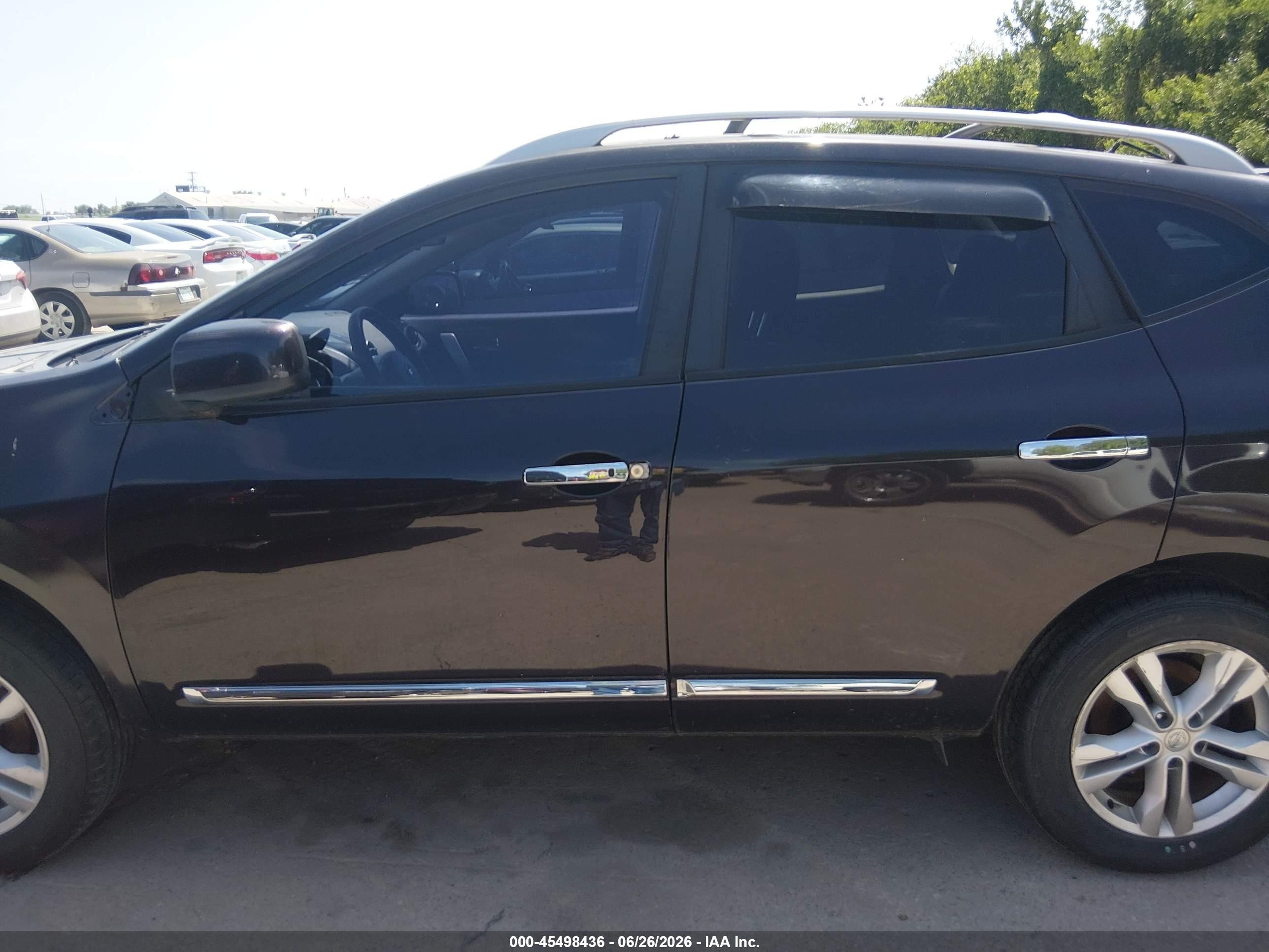 2012 Nissan Rogue Sv Burgundy vin: JN8AS5MV7CW380073
