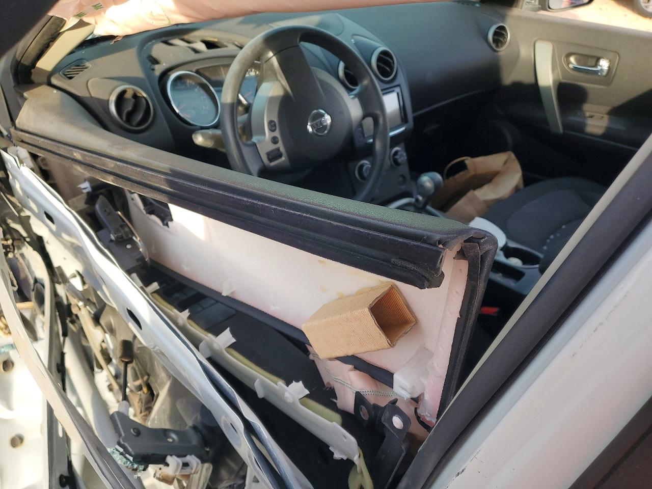 2012 Nissan Rogue S White vin: JN8AS5MV7CW389825