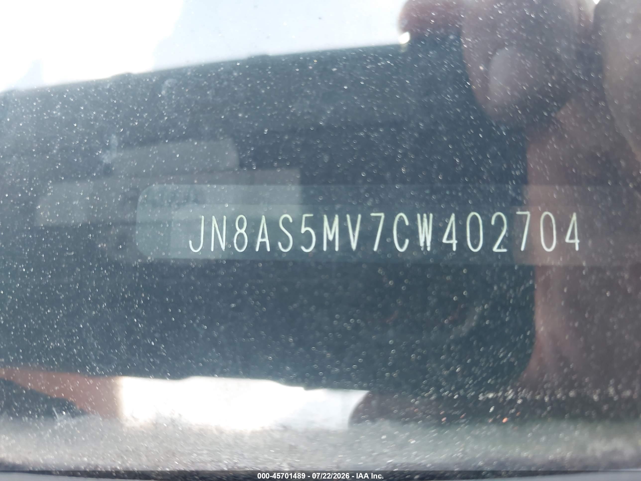 2012 Nissan Rogue Sv W/sl Pkg Gray vin: JN8AS5MV7CW402704