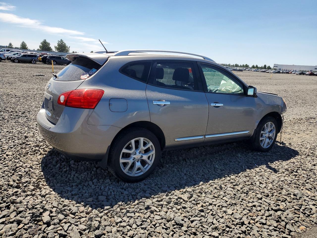 2012 Nissan Rogue S/sv Gray vin: JN8AS5MV7CW405070