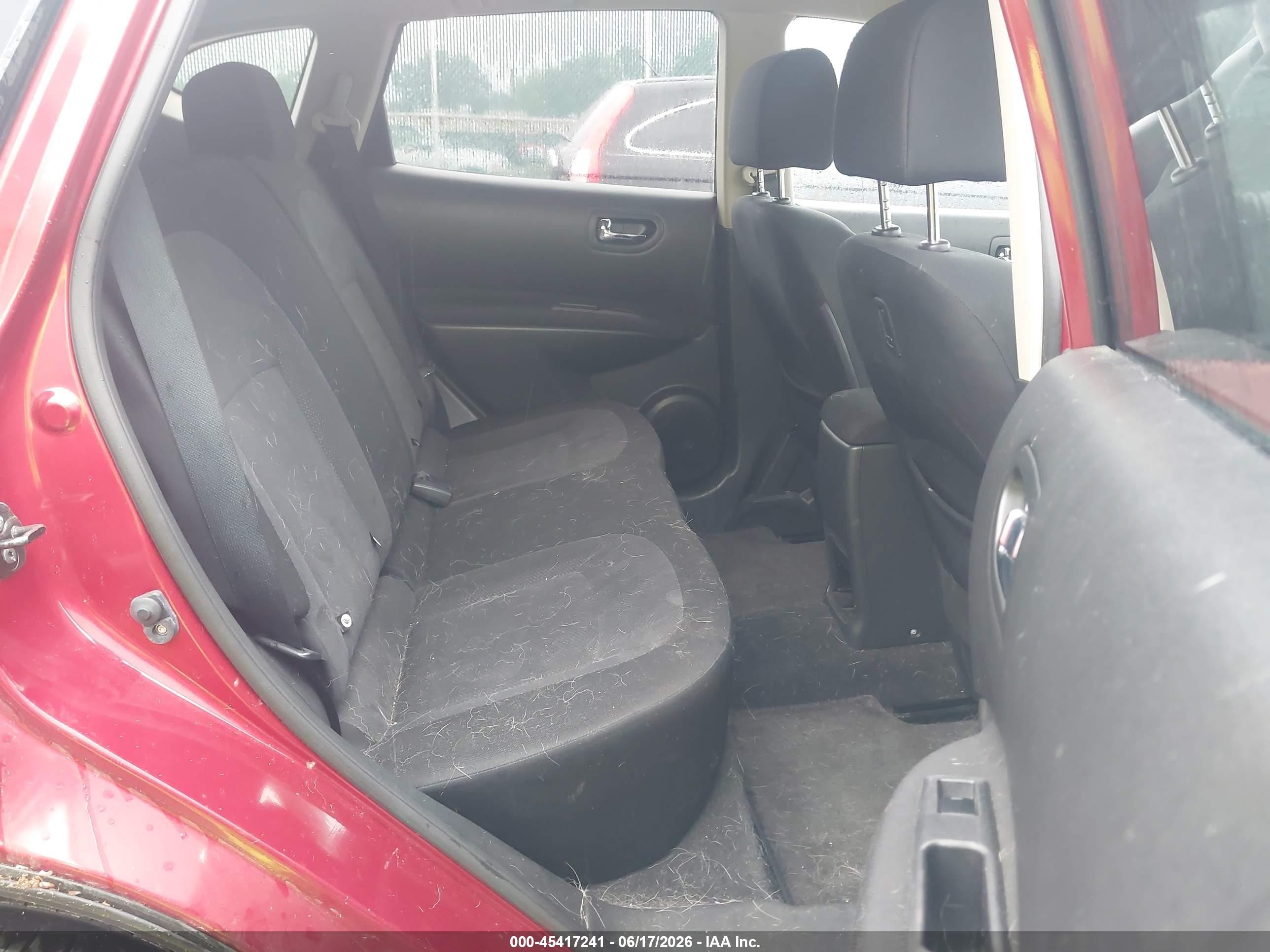 2012 Nissan Rogue S Red vin: JN8AS5MV7CW410625