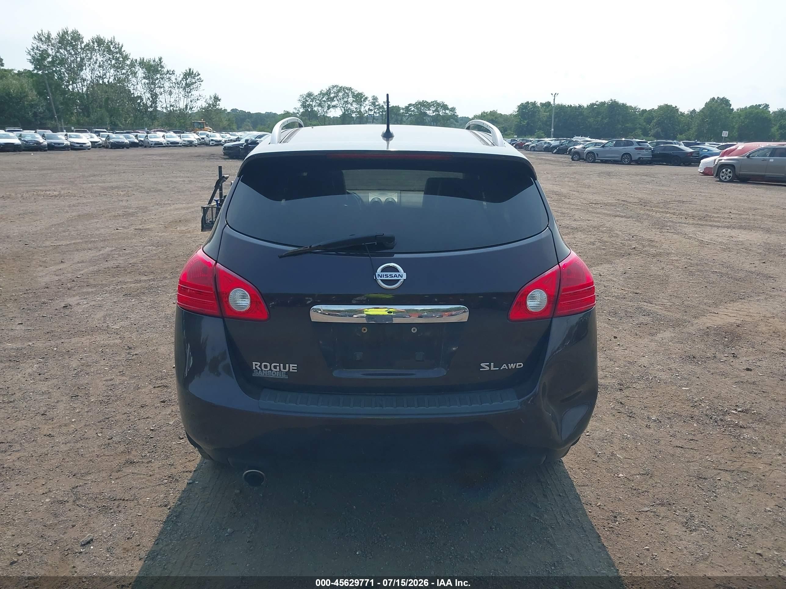 2012 Nissan Rogue Sv W/sl Pkg Purple vin: JN8AS5MV7CW418501