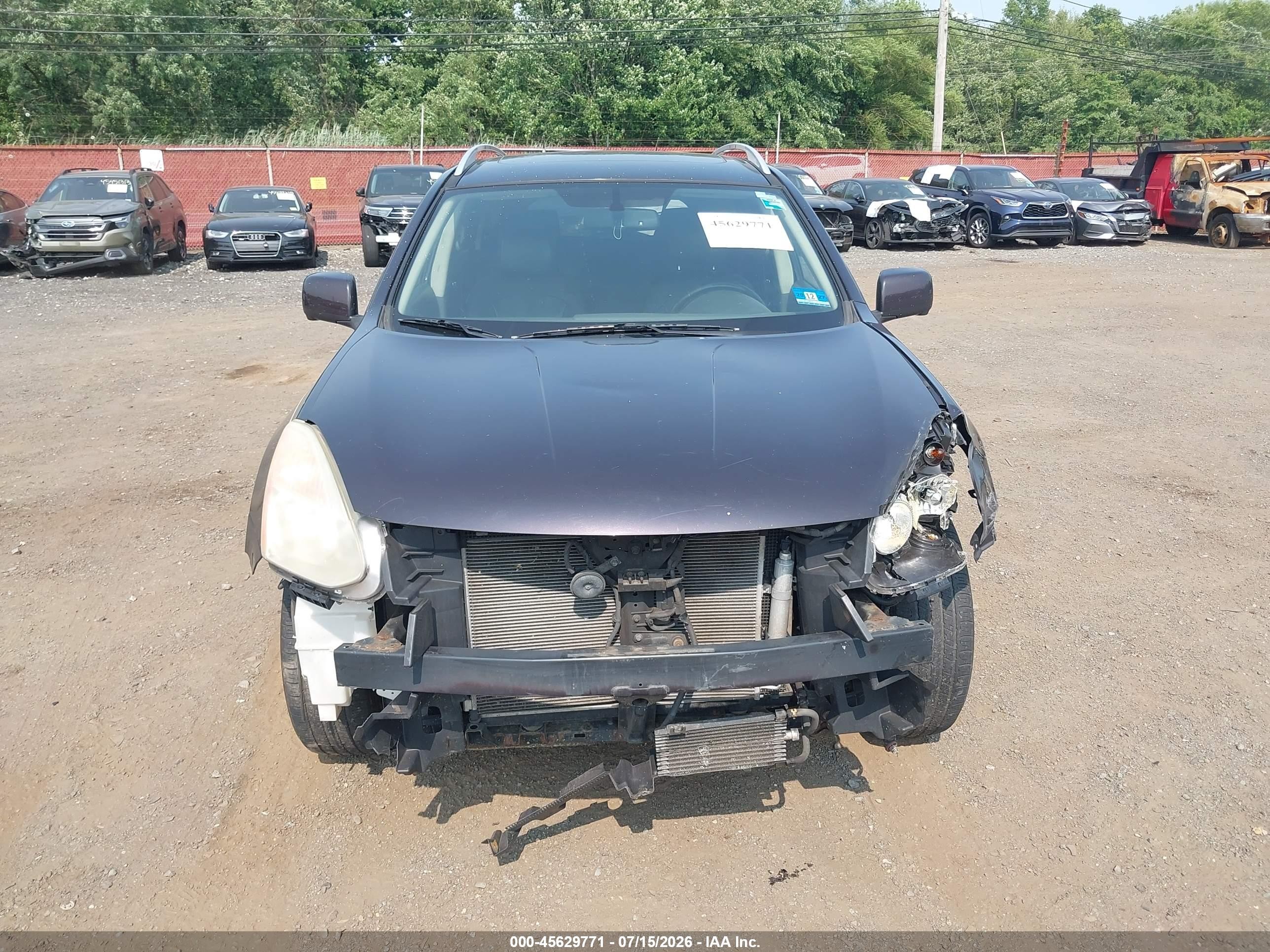 2012 Nissan Rogue Sv W/sl Pkg Purple vin: JN8AS5MV7CW418501