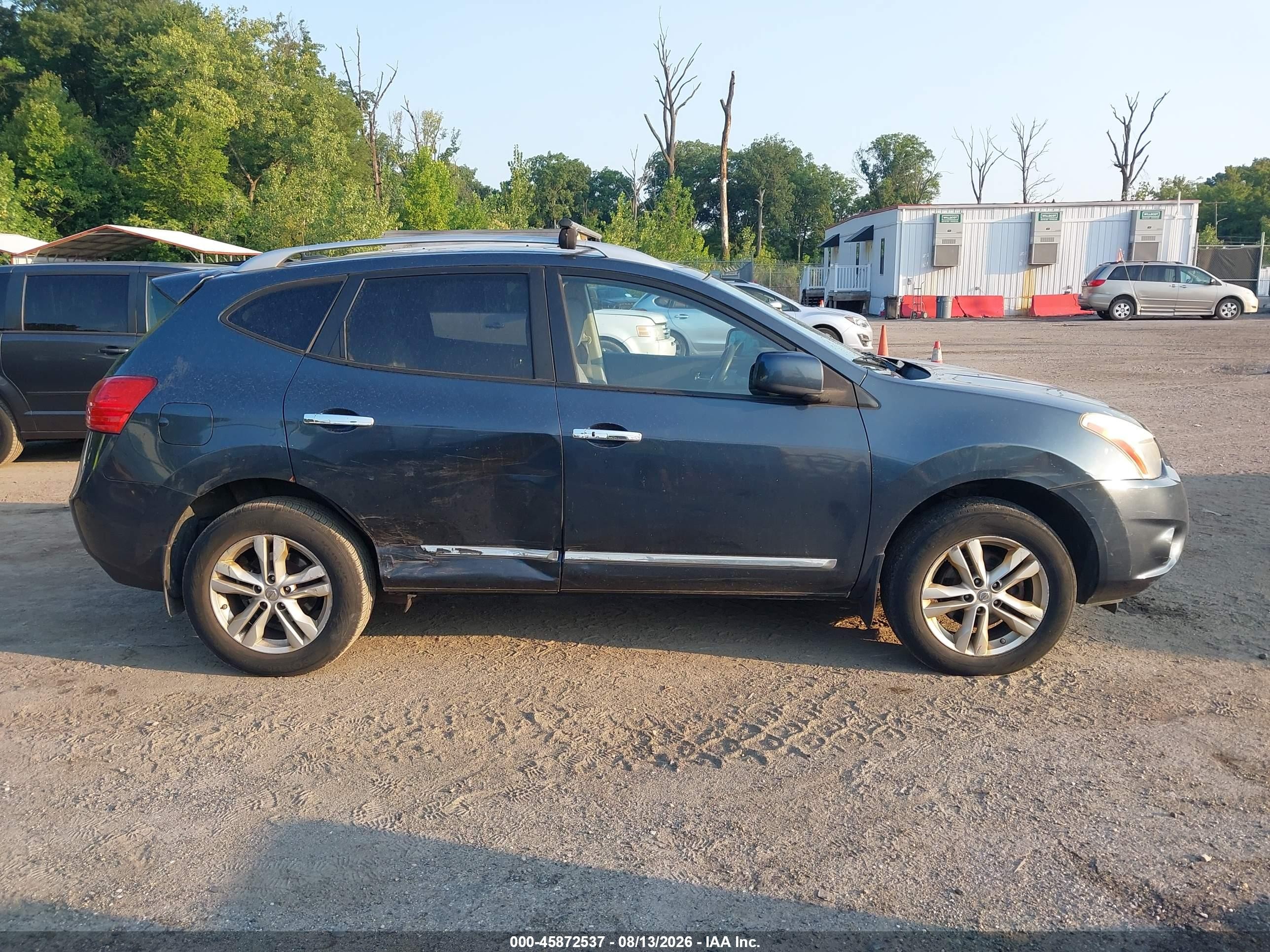 2012 Nissan Rogue Sv Gray vin: JN8AS5MV7CW712089
