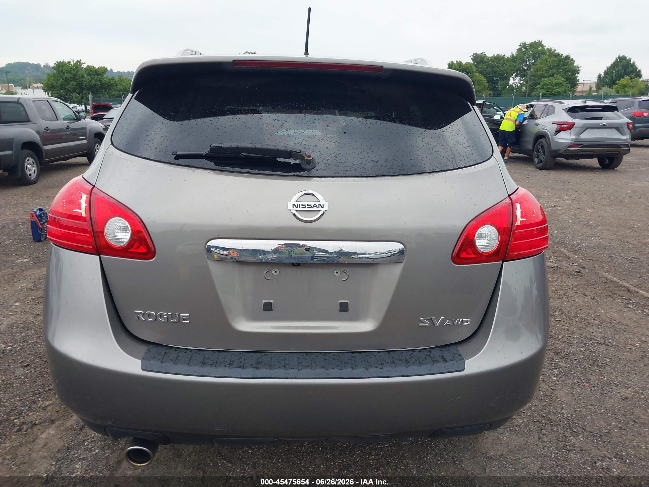 2012 Nissan Rogue Sv Gray vin: JN8AS5MV7CW712626