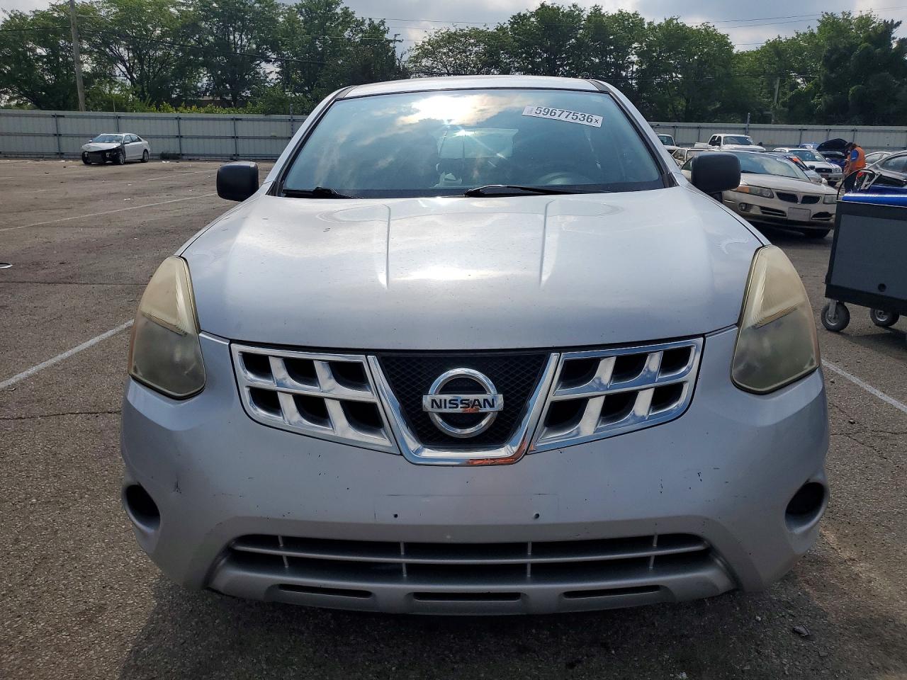 2012 Nissan Rogue S Серебряный vin: JN8AS5MV7CW715381