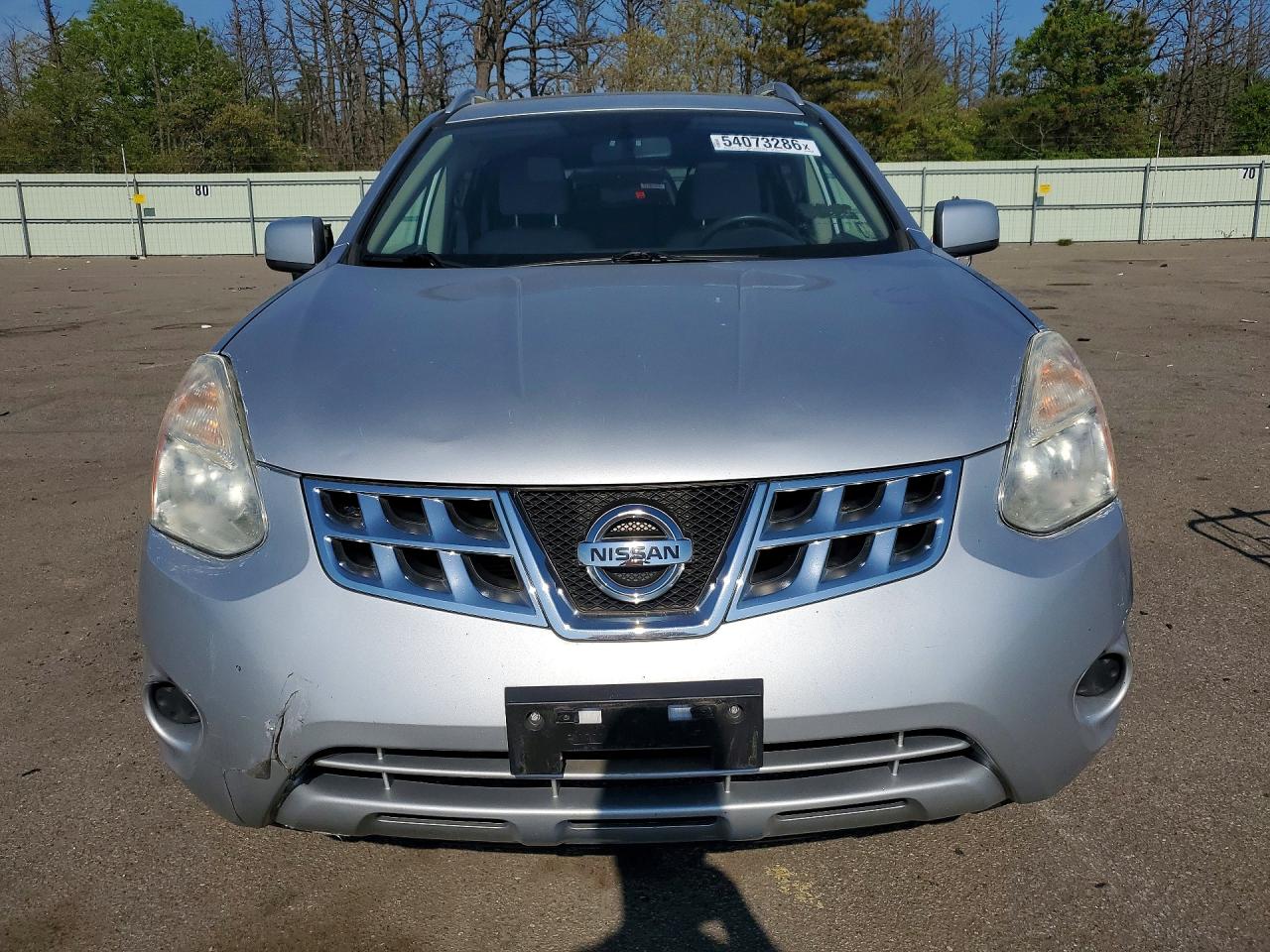 2012 Nissan Rogue S Silver vin: JN8AS5MV7CW718409