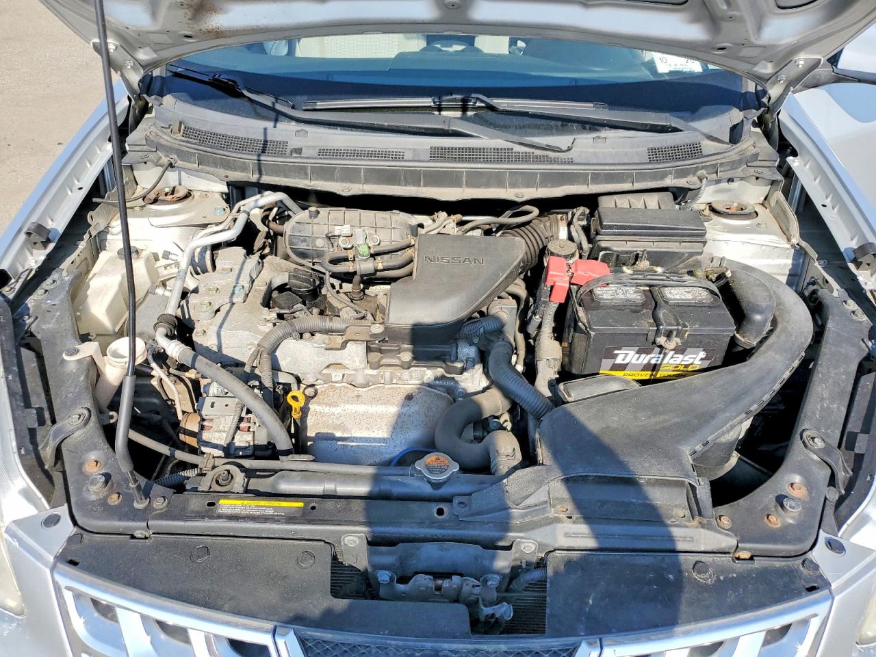 2012 Nissan Rogue S Silver vin: JN8AS5MV7CW718409