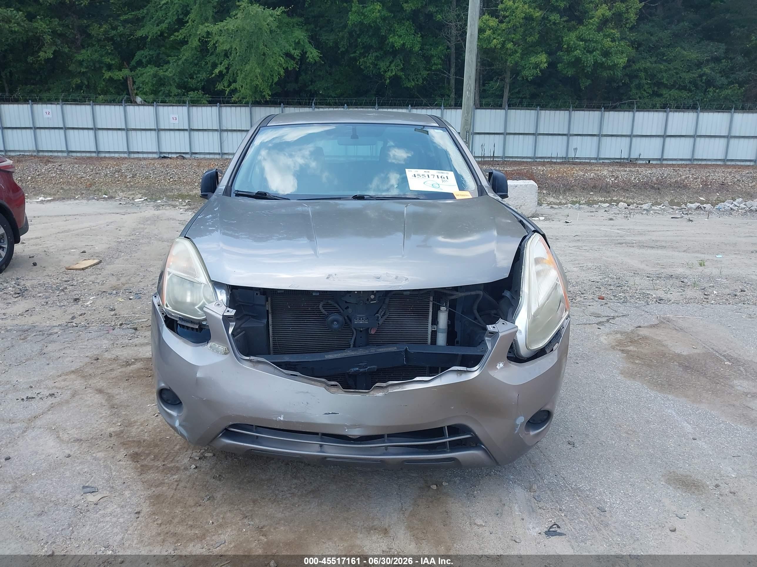 2013 Nissan Rogue S Gray vin: JN8AS5MV7DW101528