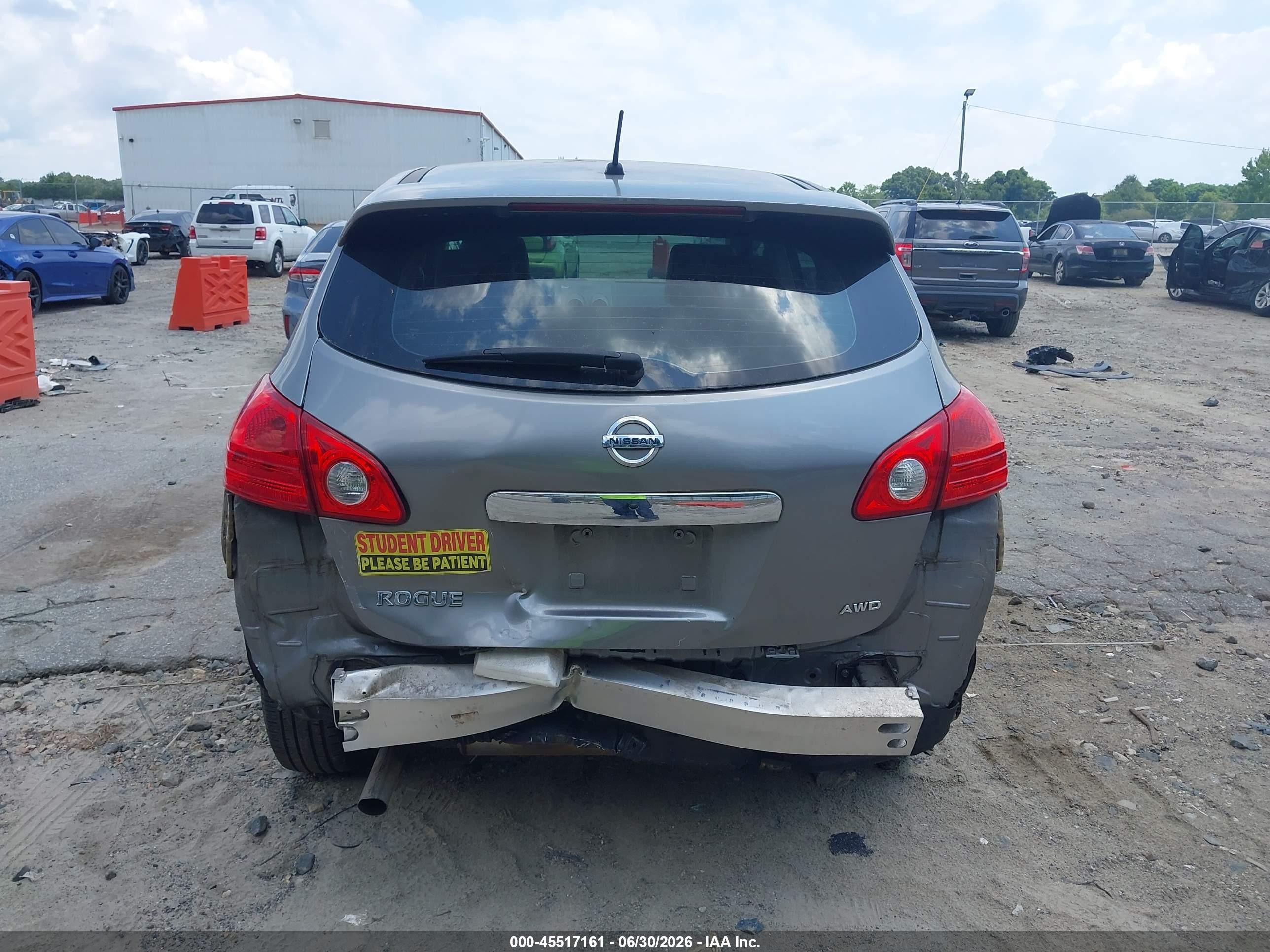 2013 Nissan Rogue S Gray vin: JN8AS5MV7DW101528
