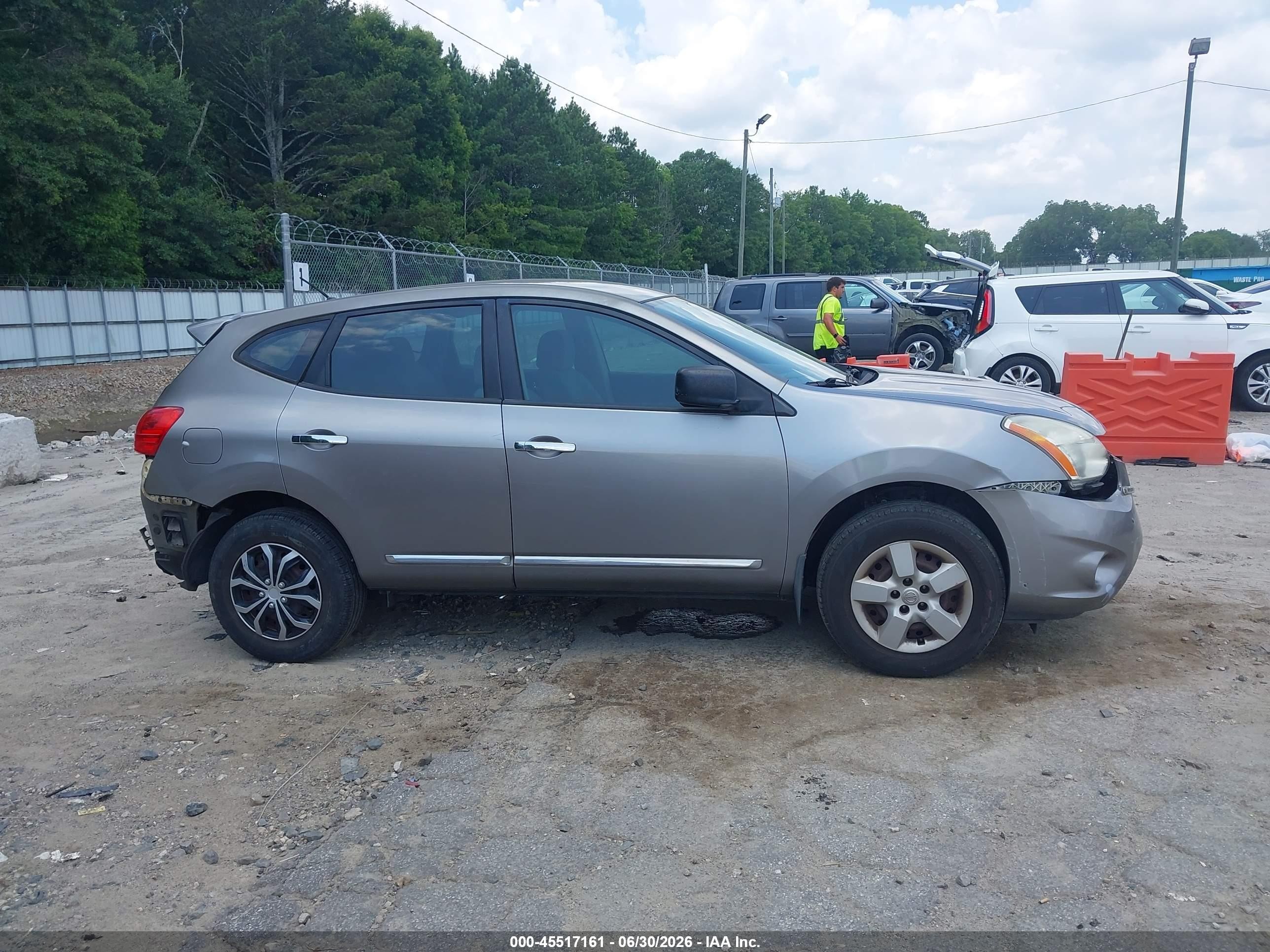 2013 Nissan Rogue S Gray vin: JN8AS5MV7DW101528