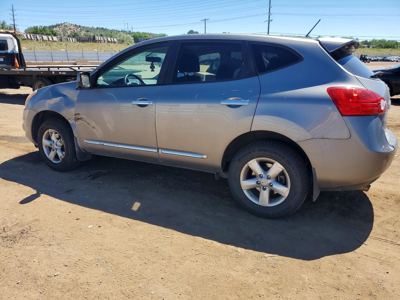 2013 Nissan Rogue S Beige vin: JN8AS5MV7DW102775