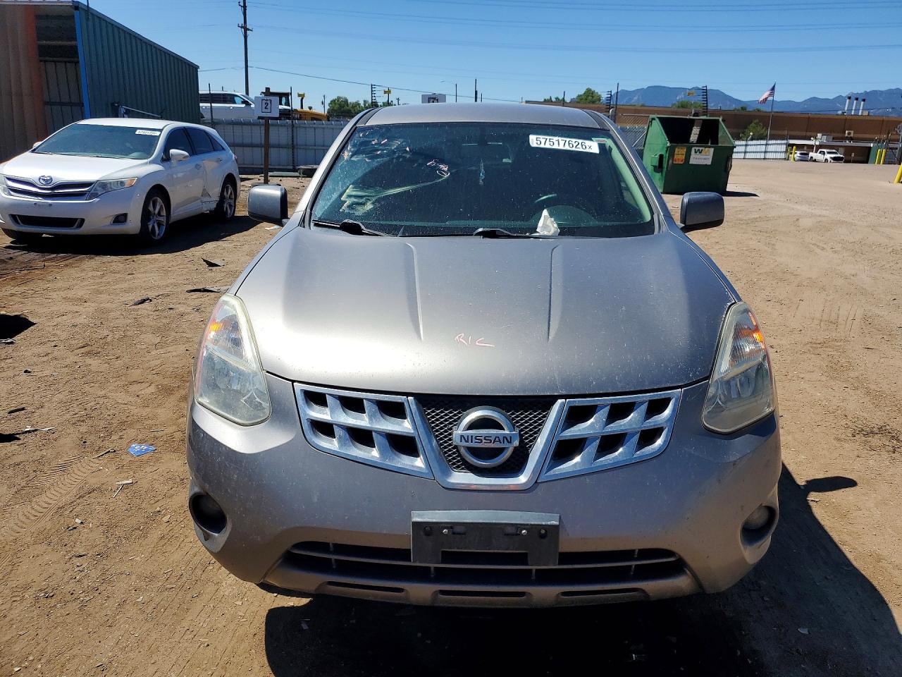 2013 Nissan Rogue S Beige vin: JN8AS5MV7DW102775