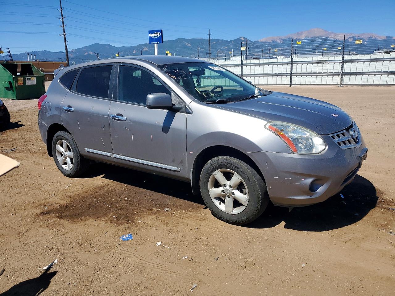 2013 Nissan Rogue S Beige vin: JN8AS5MV7DW102775