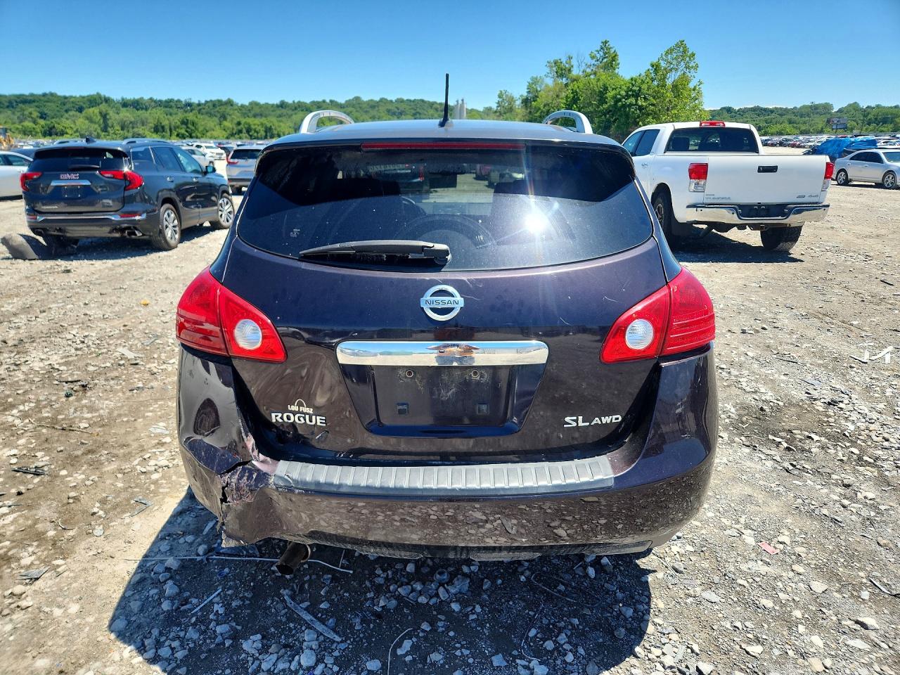 2013 Nissan Rogue S Purple vin: JN8AS5MV7DW110021