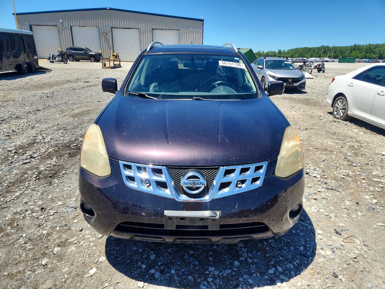 2013 Nissan Rogue S Purple vin: JN8AS5MV7DW110021